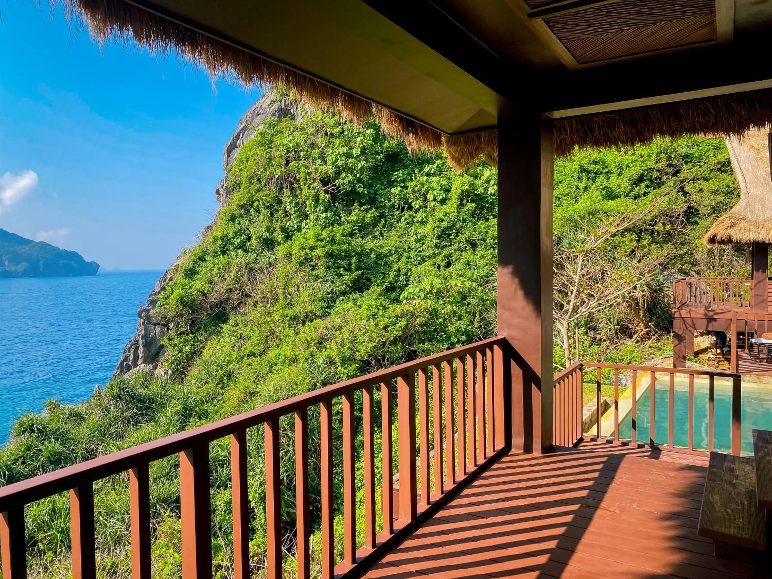 Balcony/Terrace in Cauayan Island Resort and Spa