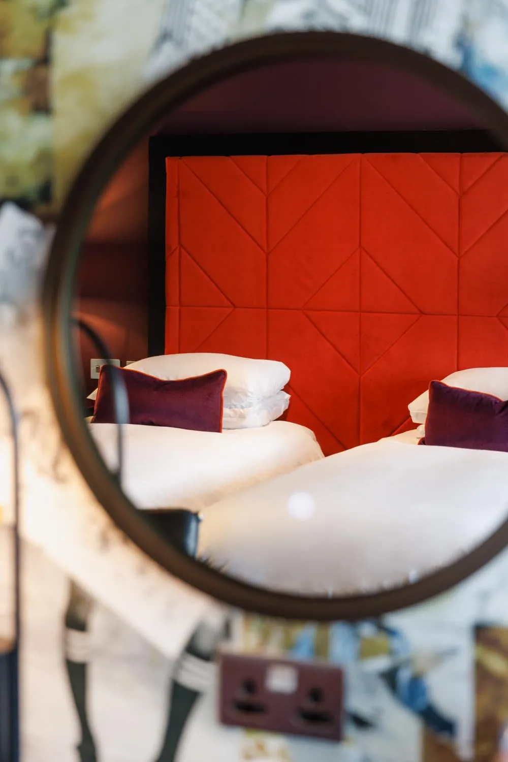 Bedroom, Bed in Malmaison Aberdeen