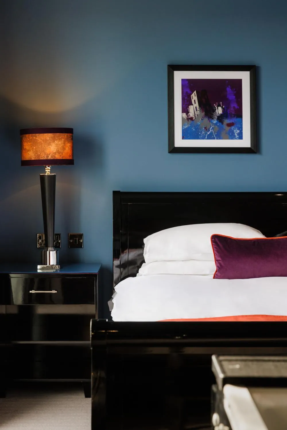 Bedroom, Bed in Malmaison Aberdeen