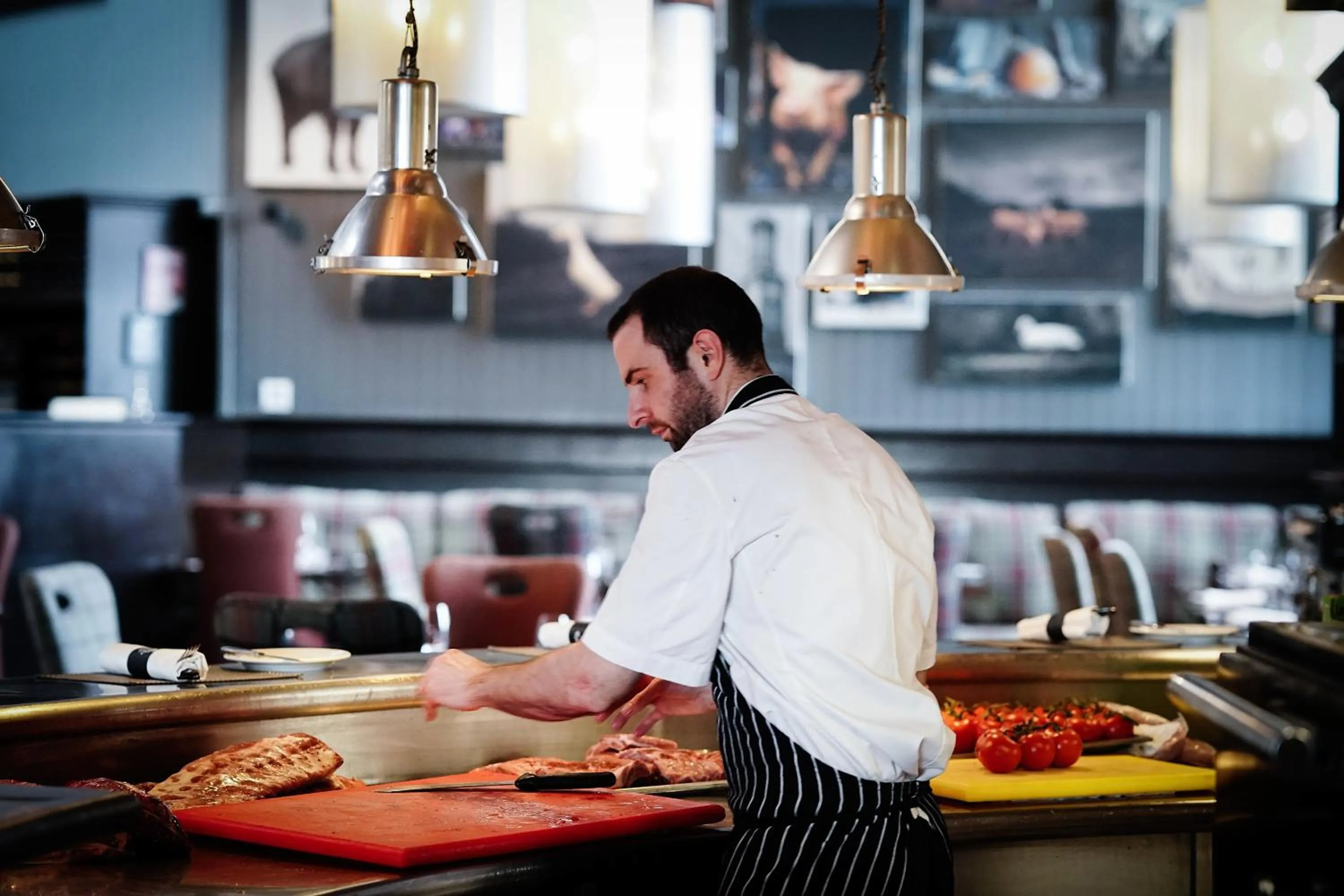 Restaurant/places to eat in Malmaison Aberdeen