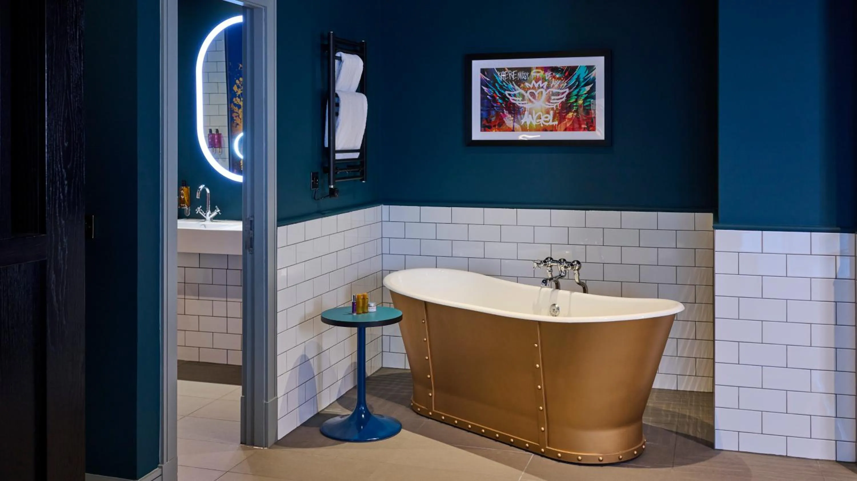 Bathroom in Malmaison Aberdeen
