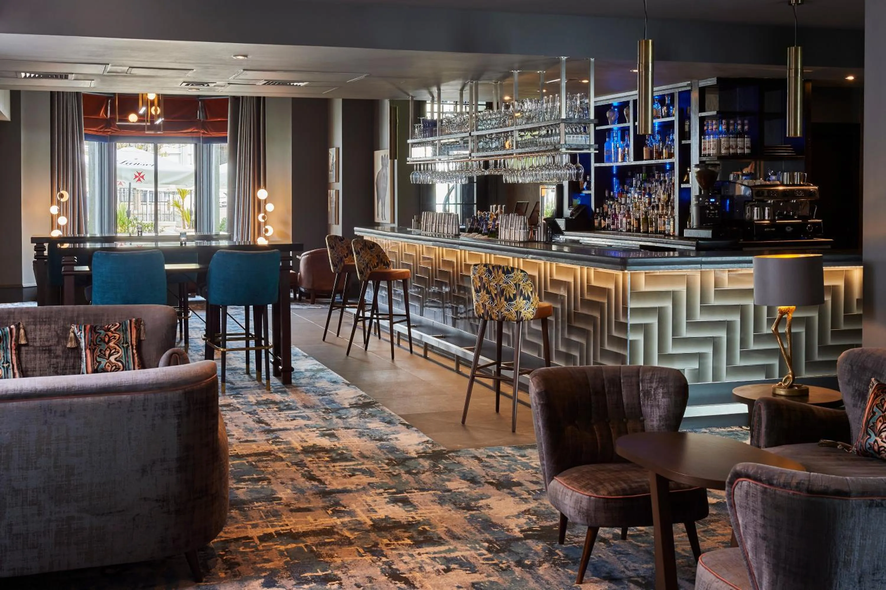 Lounge or bar in Malmaison Aberdeen