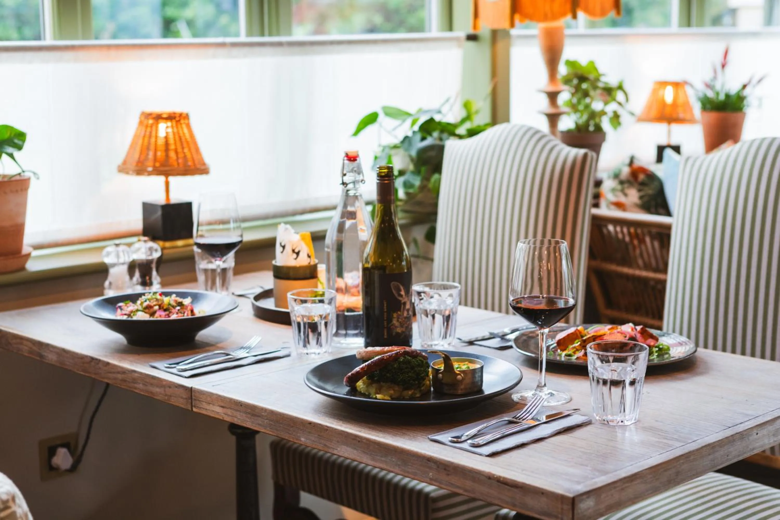 Food and drinks in New Park Manor Hotel