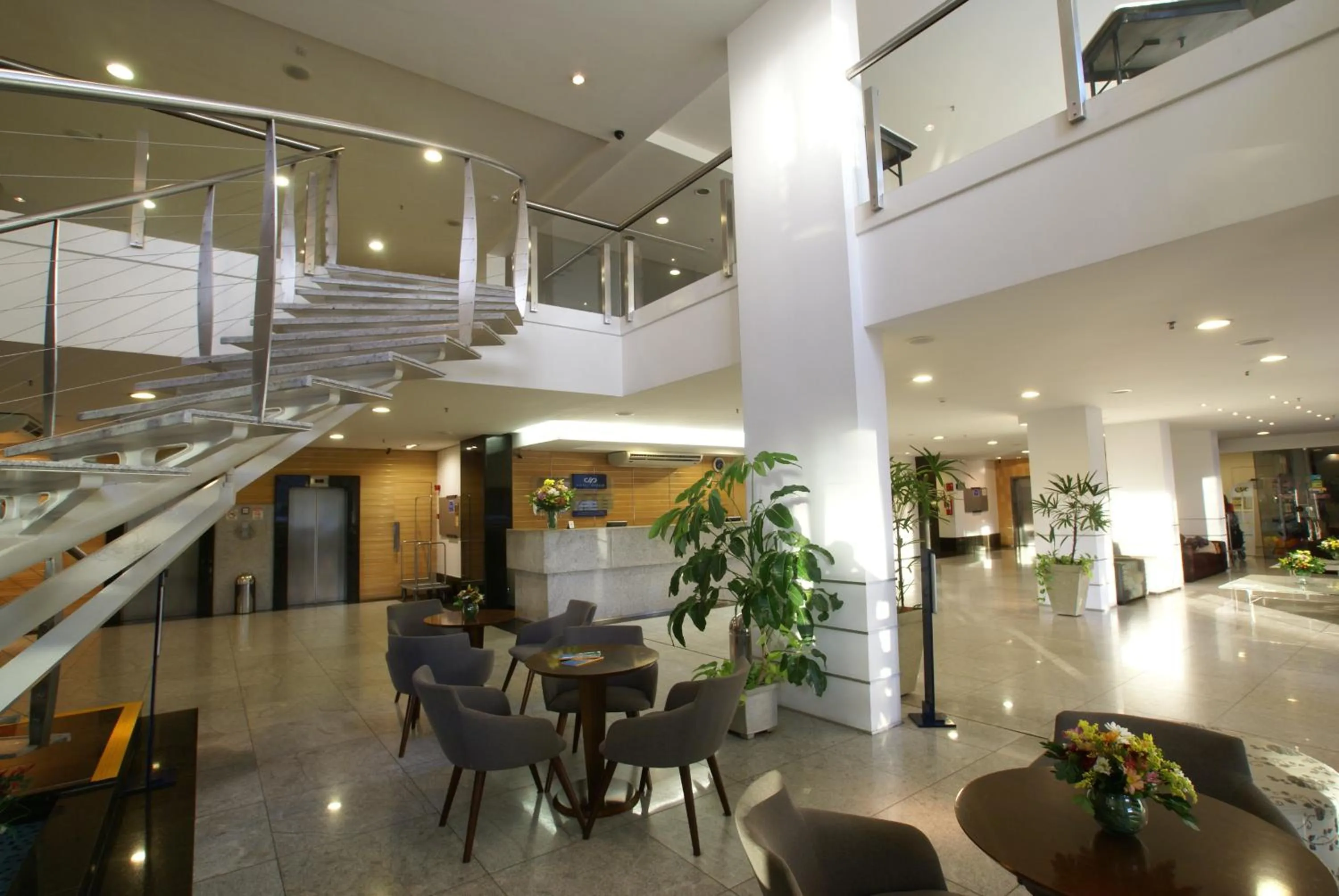 Lobby or reception in Hotel Diogo