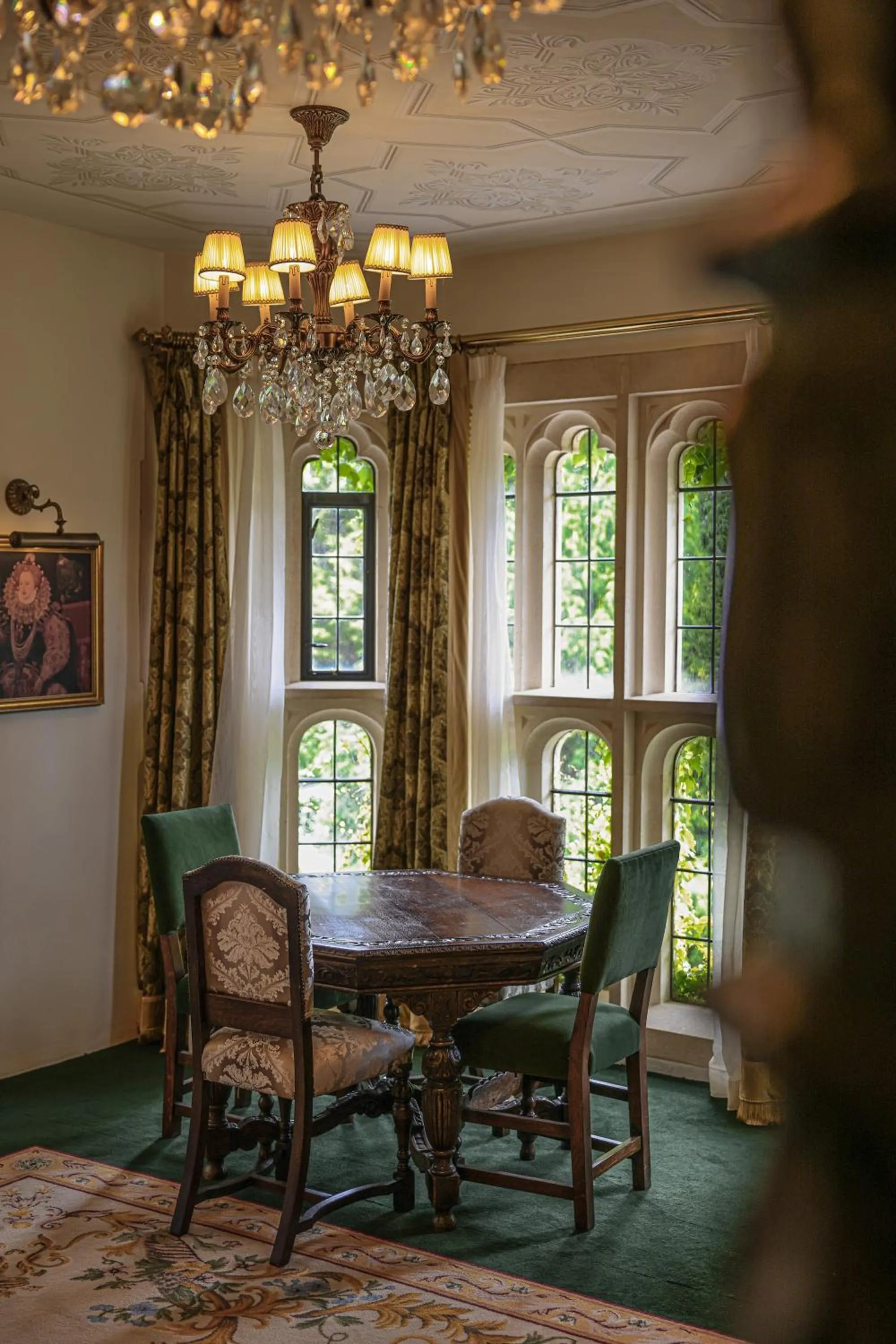 Dining area in Thornbury Castle - A Relais & Chateaux Hotel