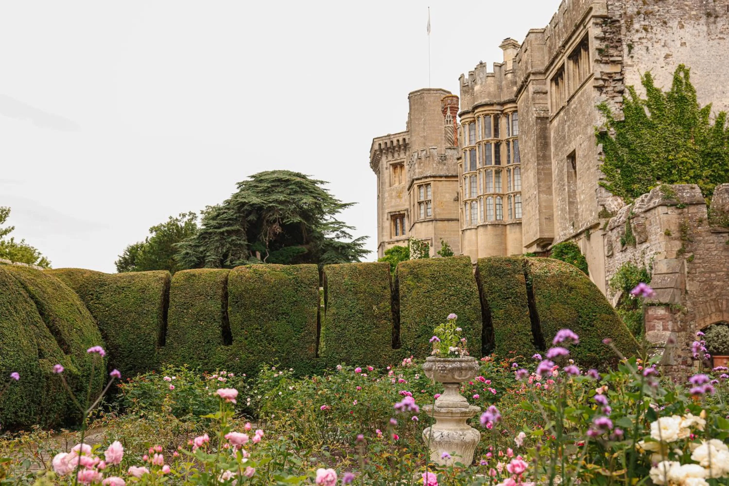 Garden in Thornbury Castle - A Relais & Chateaux Hotel