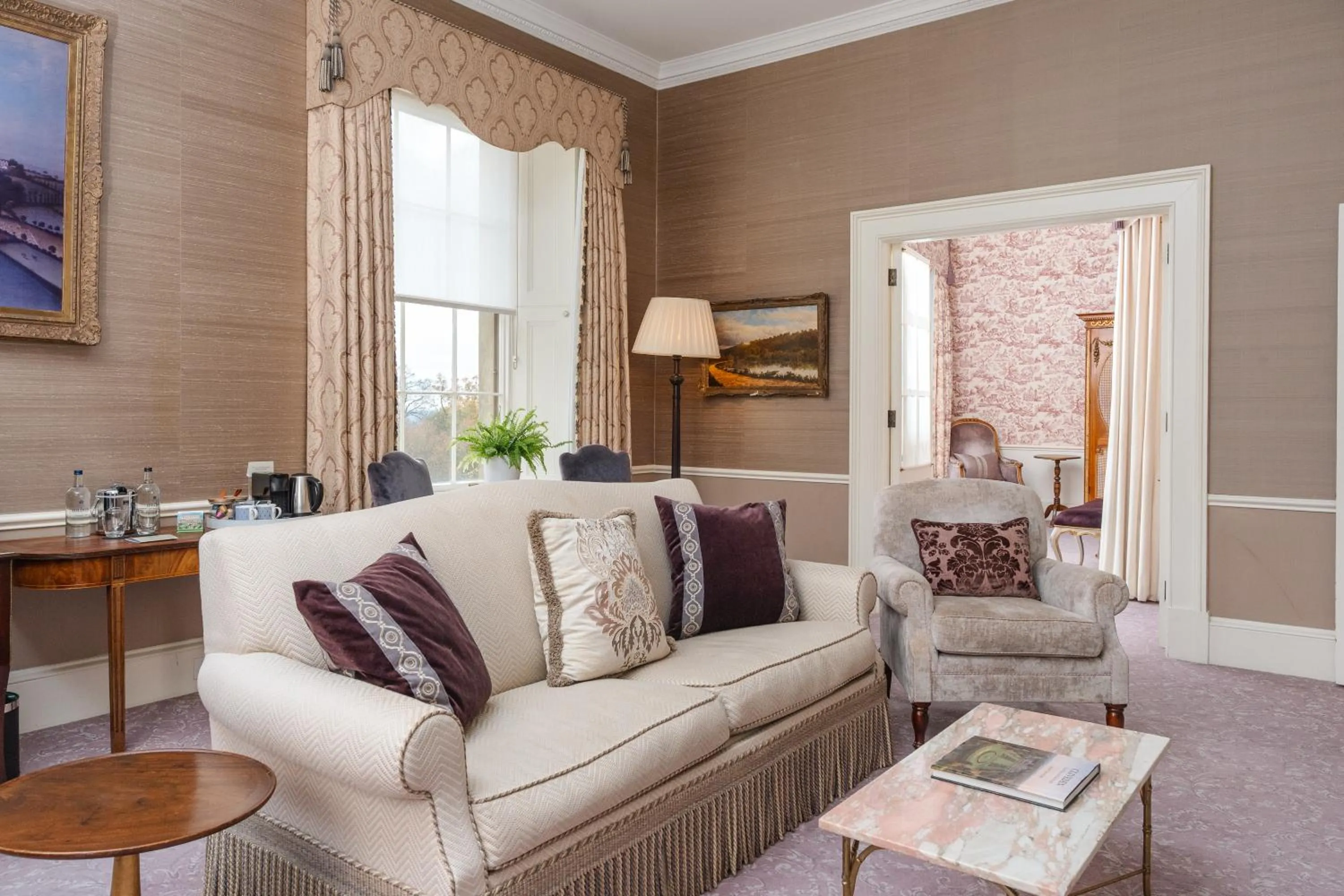 Living room in Cliveden House - an Iconic Luxury Hotel