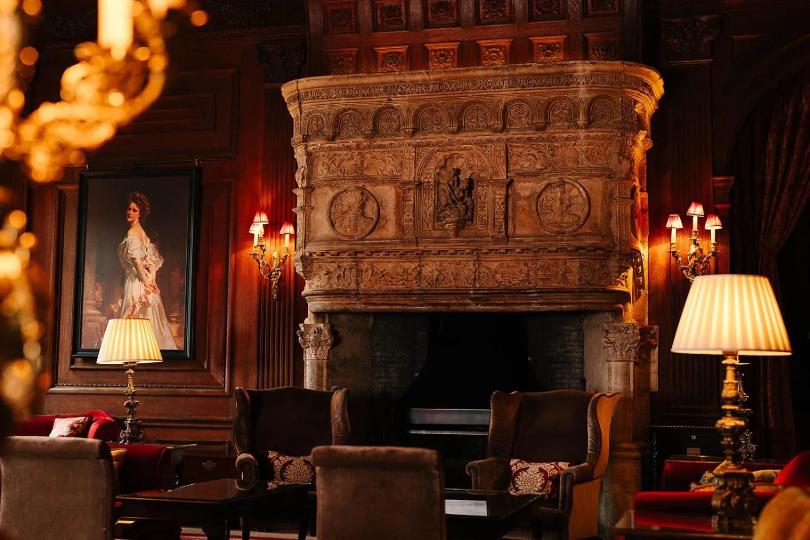 Lounge or bar in Cliveden House - an Iconic Luxury Hotel