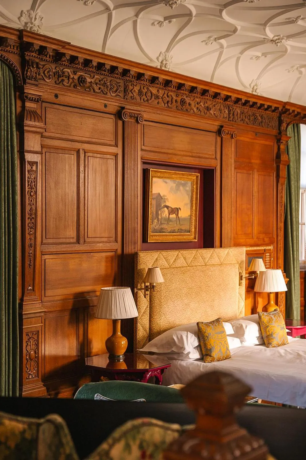 Bed in Cliveden House - an Iconic Luxury Hotel