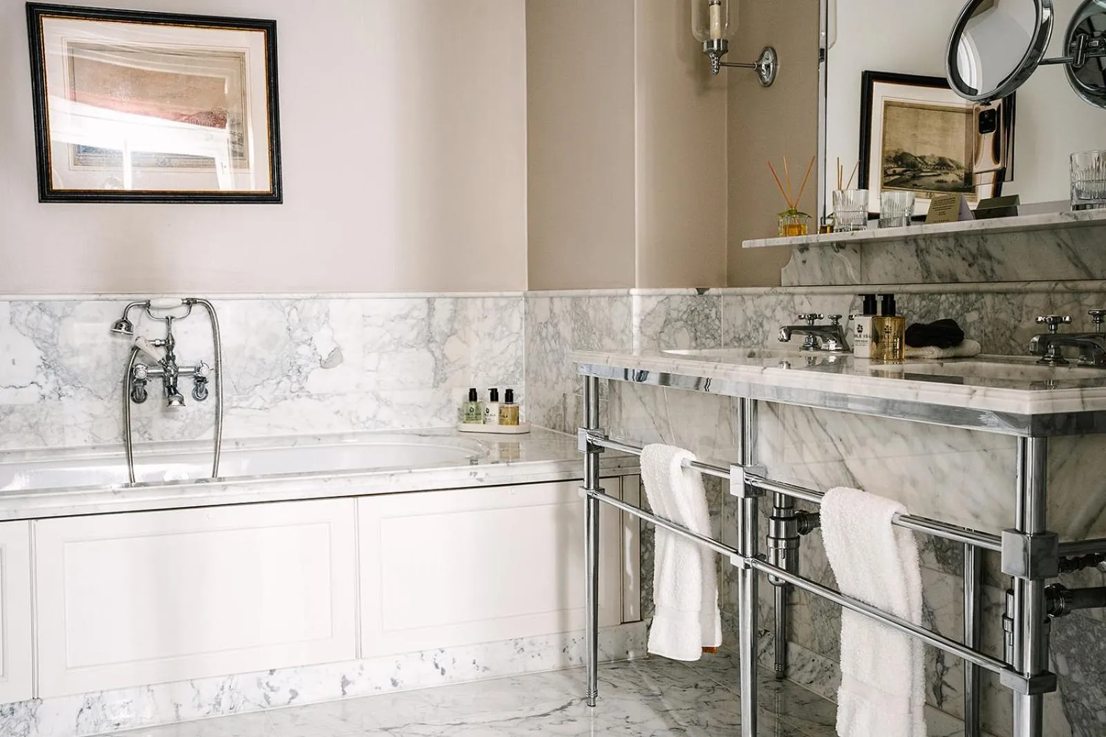 Bathroom in Cliveden House - an Iconic Luxury Hotel