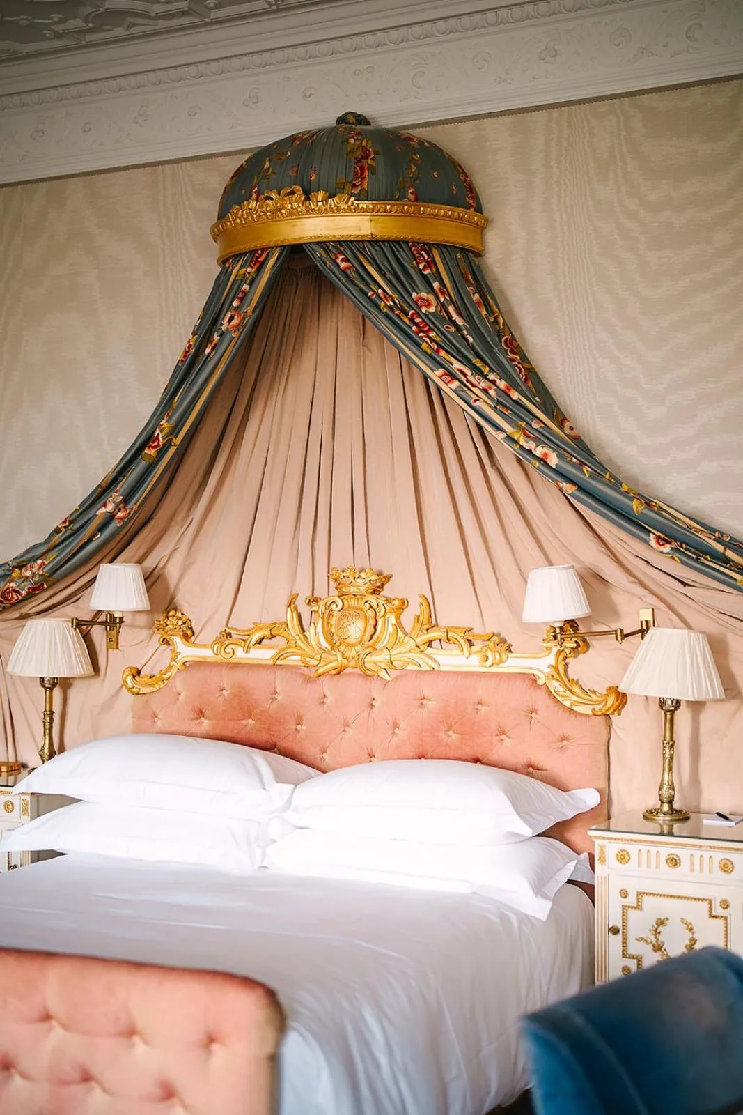 Bed in Cliveden House - an Iconic Luxury Hotel