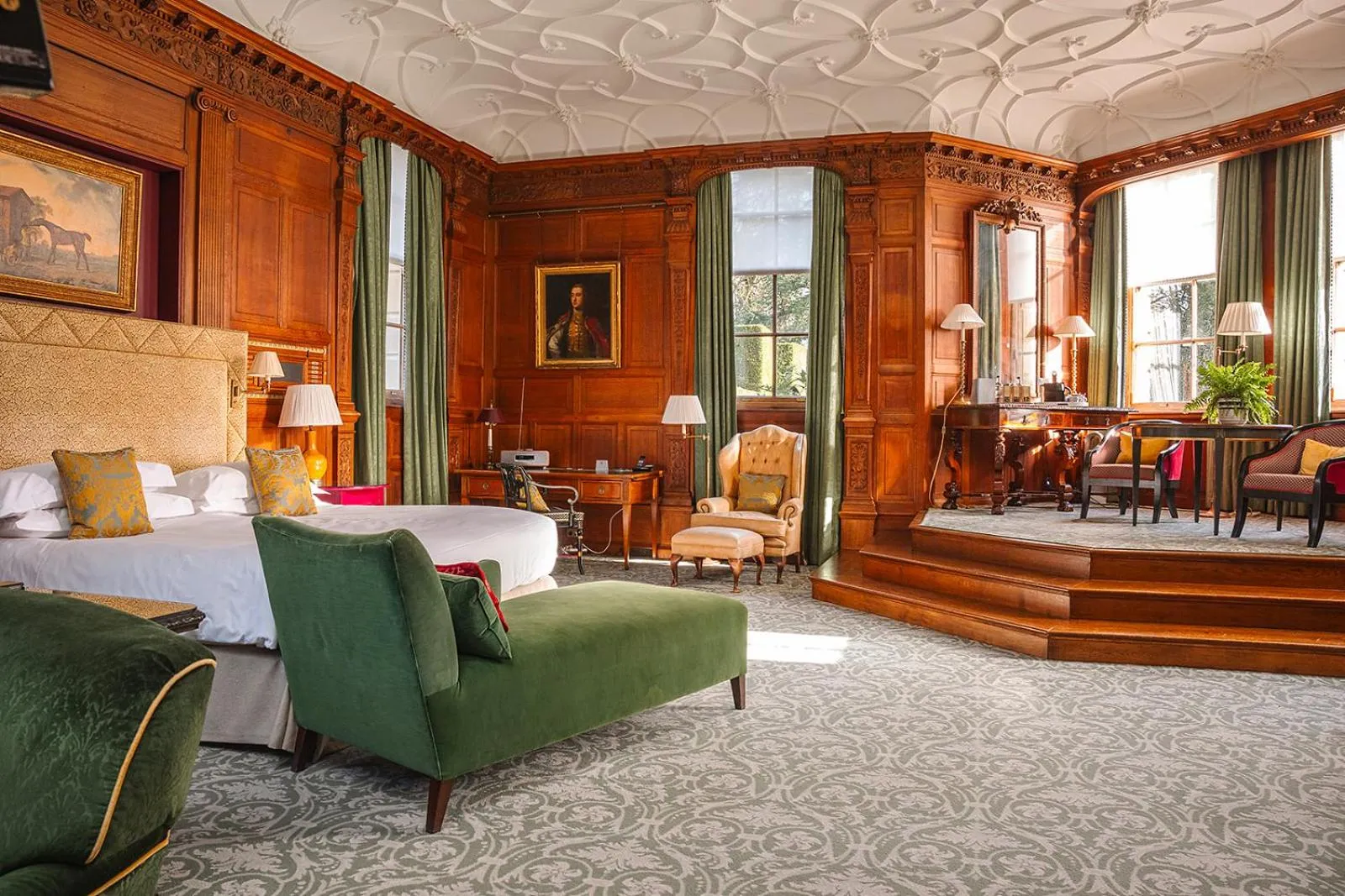 Living room in Cliveden House - an Iconic Luxury Hotel