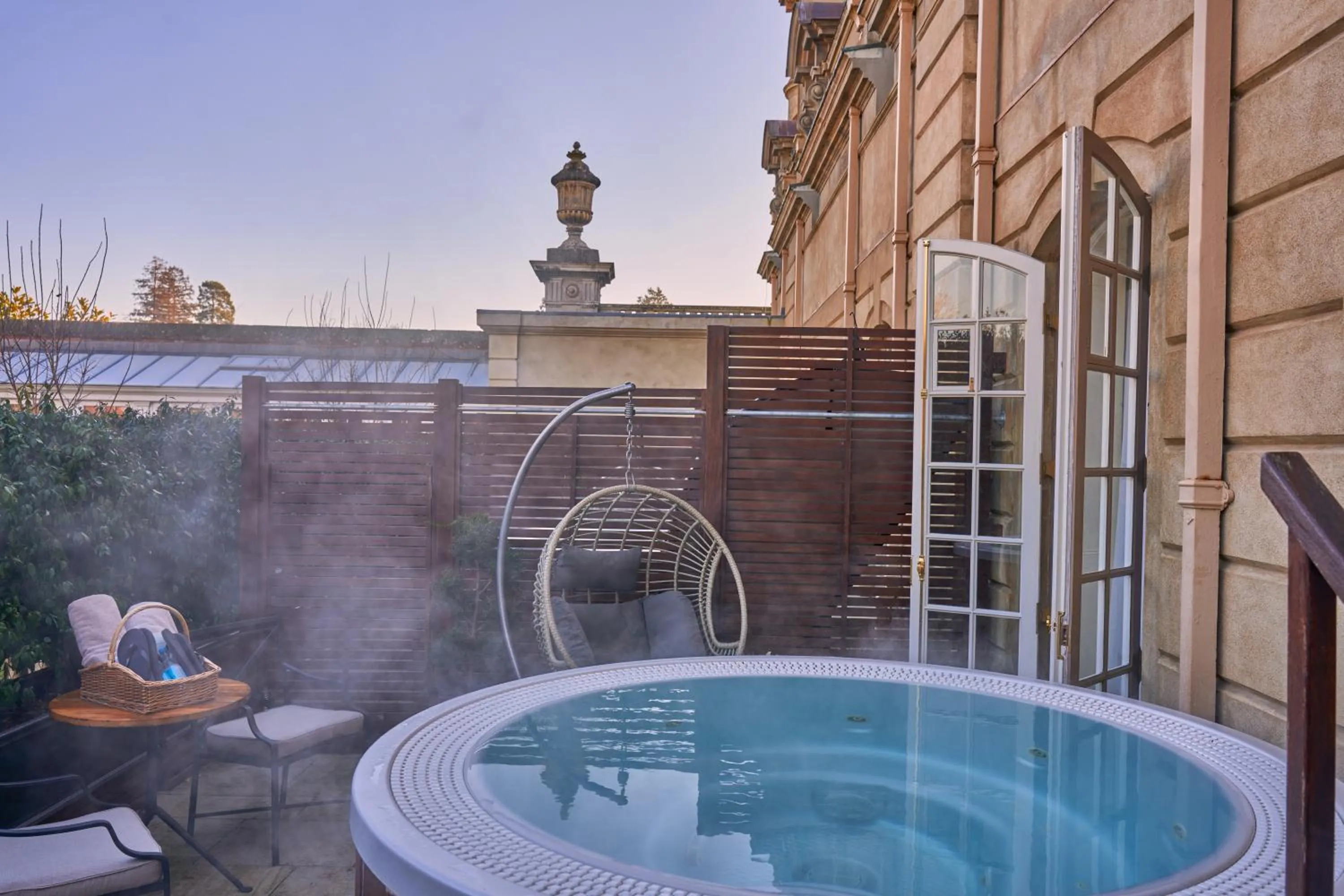 Hot Tub in Cliveden House - an Iconic Luxury Hotel