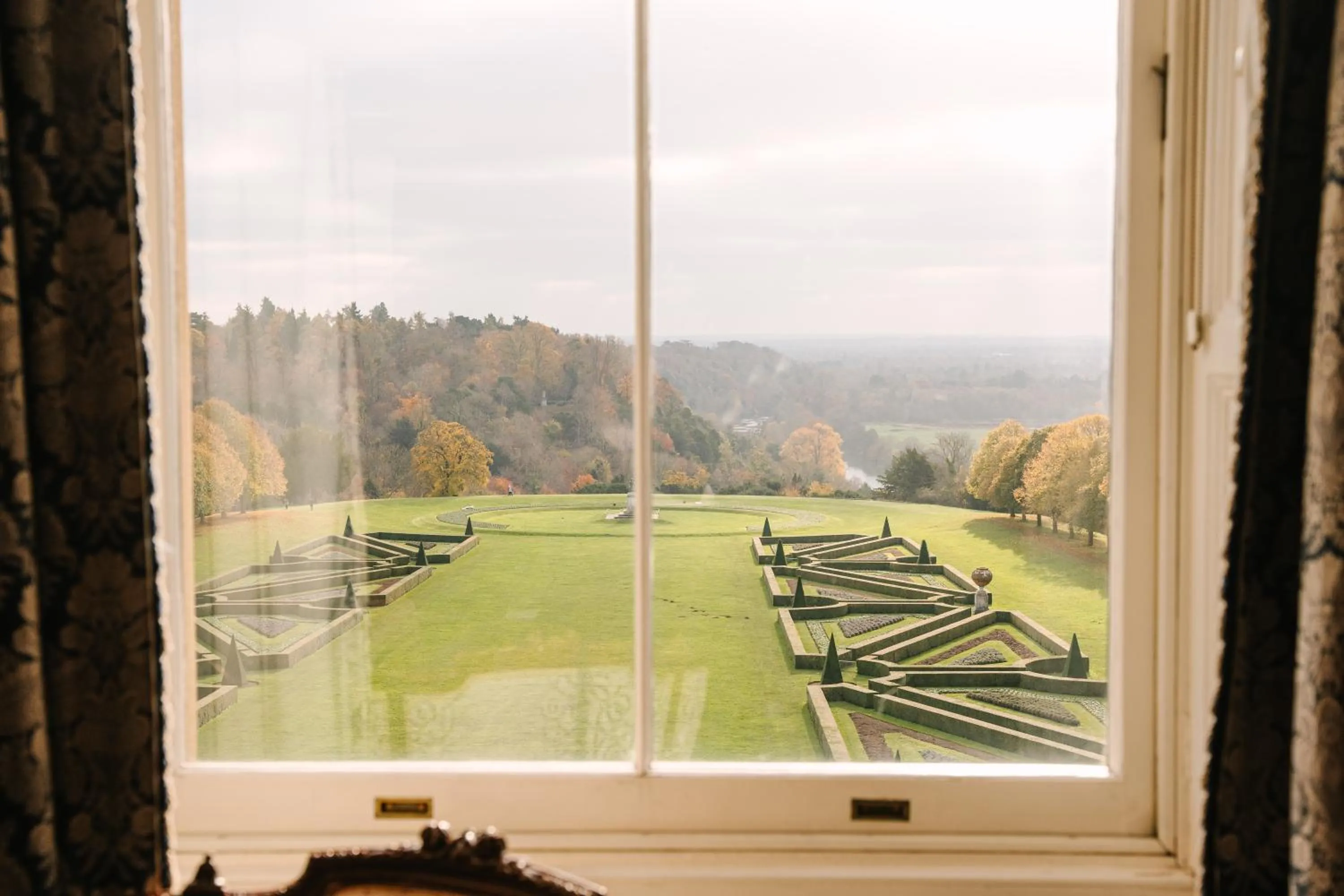 View (from property/room) in Cliveden House - an Iconic Luxury Hotel