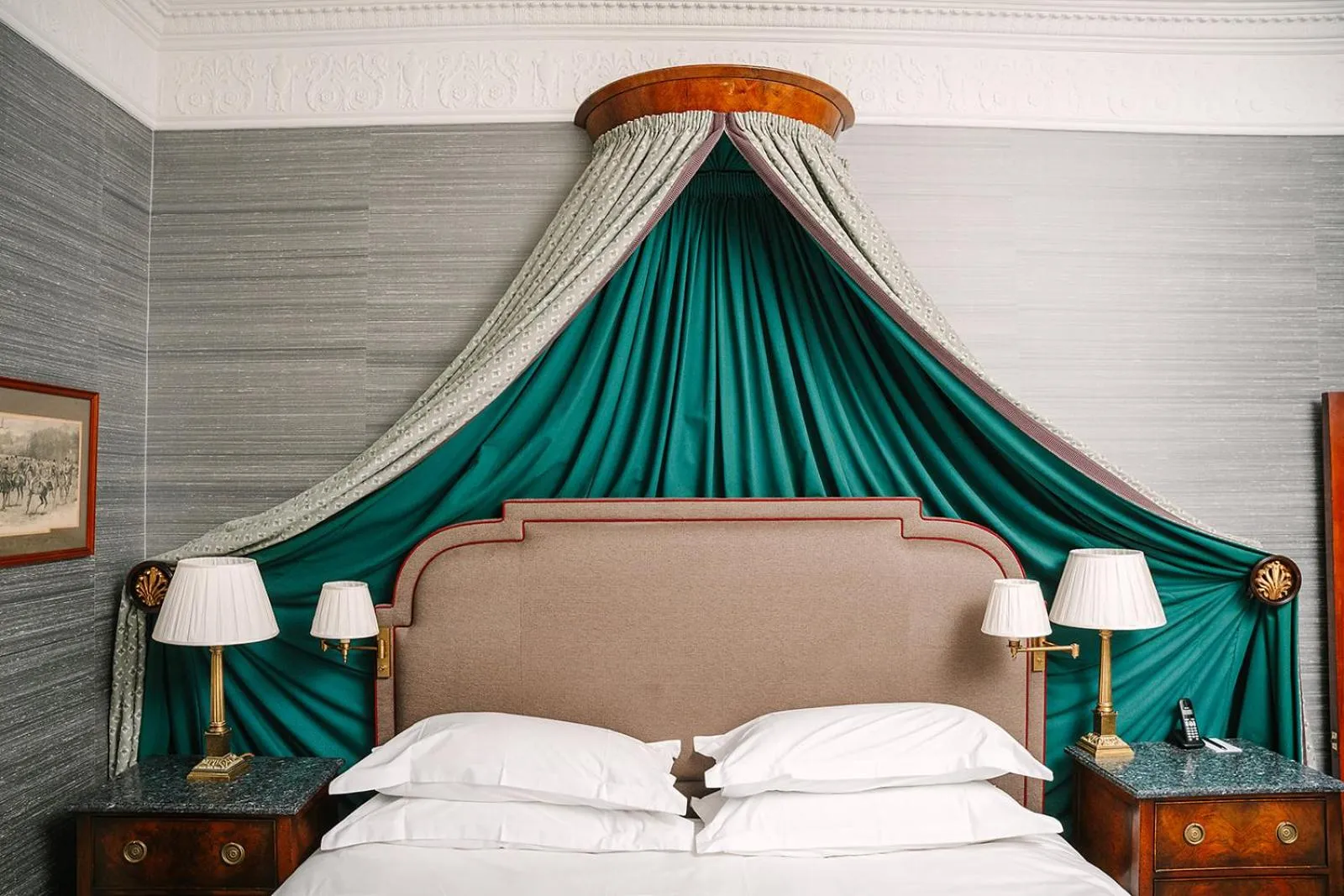 Bed in Cliveden House - an Iconic Luxury Hotel