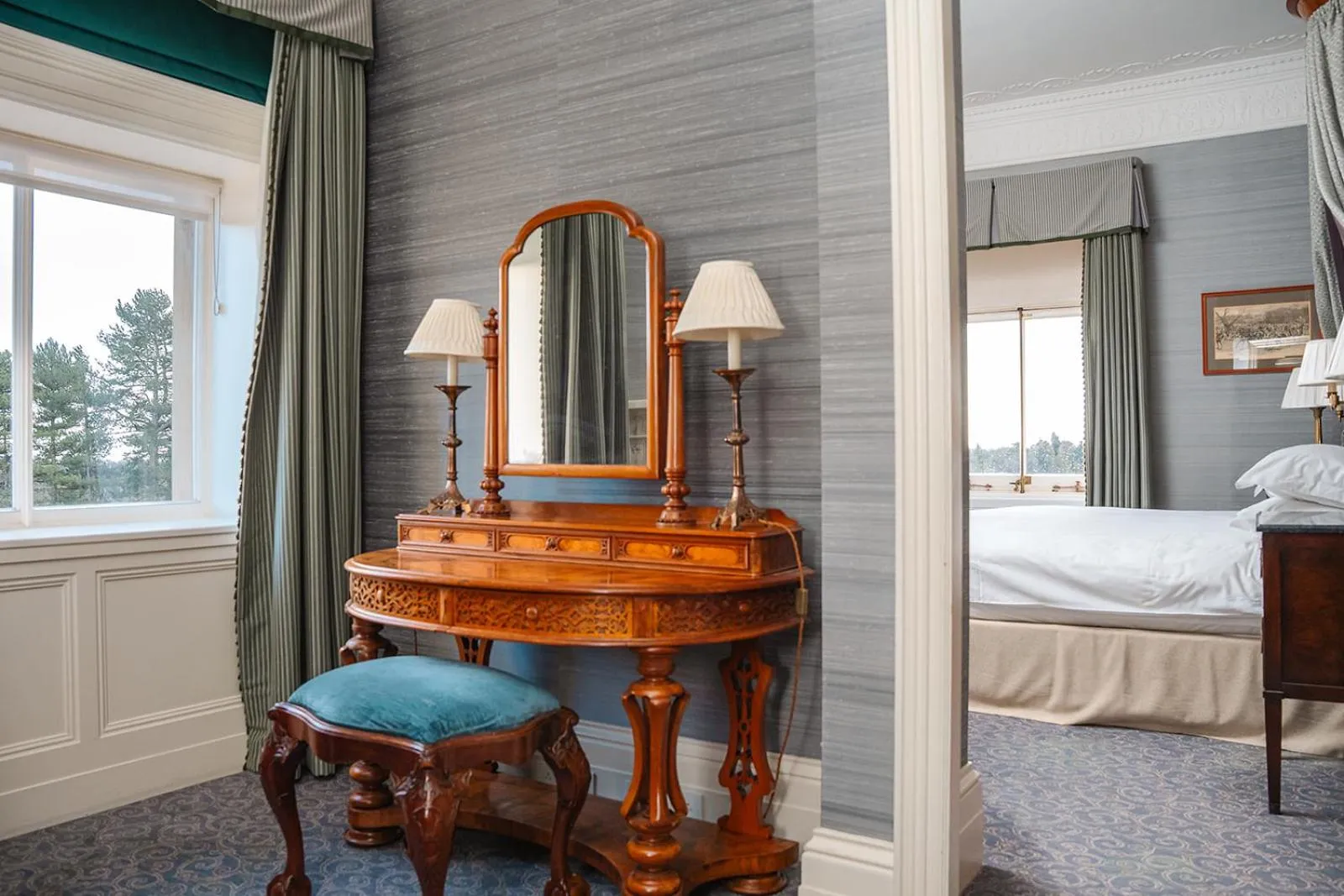 Bed in Cliveden House - an Iconic Luxury Hotel