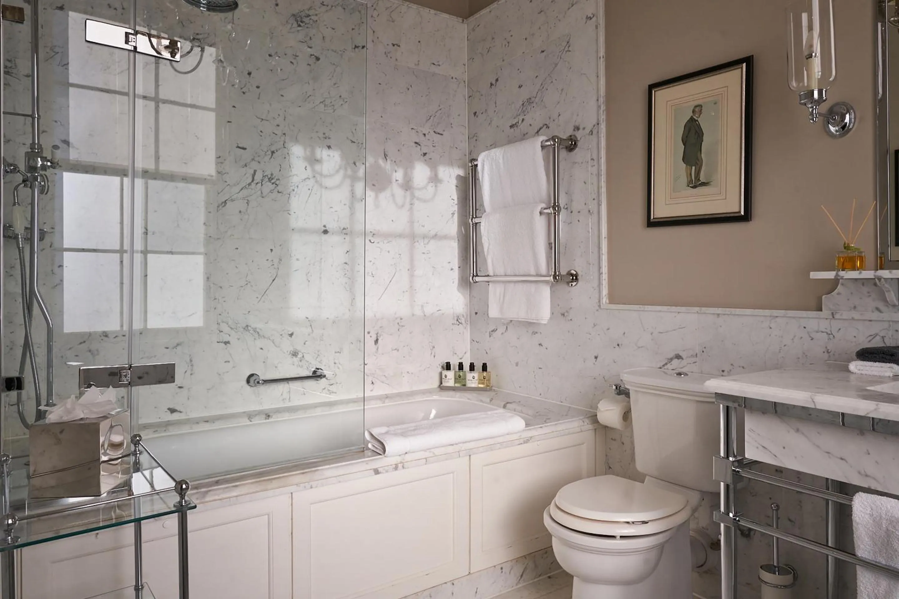 Toilet in Cliveden House - an Iconic Luxury Hotel