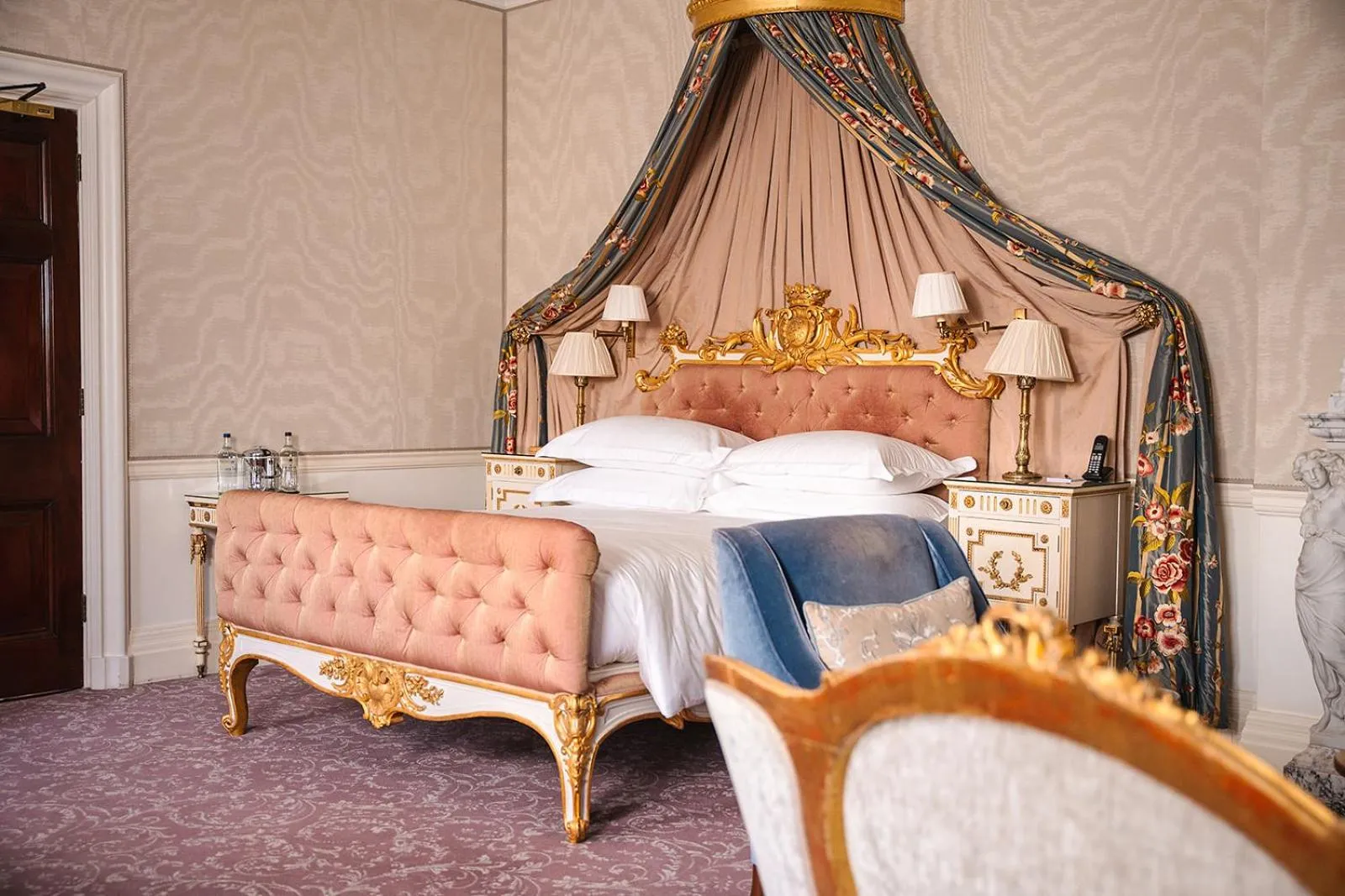 Bedroom, Bed in Cliveden House - an Iconic Luxury Hotel