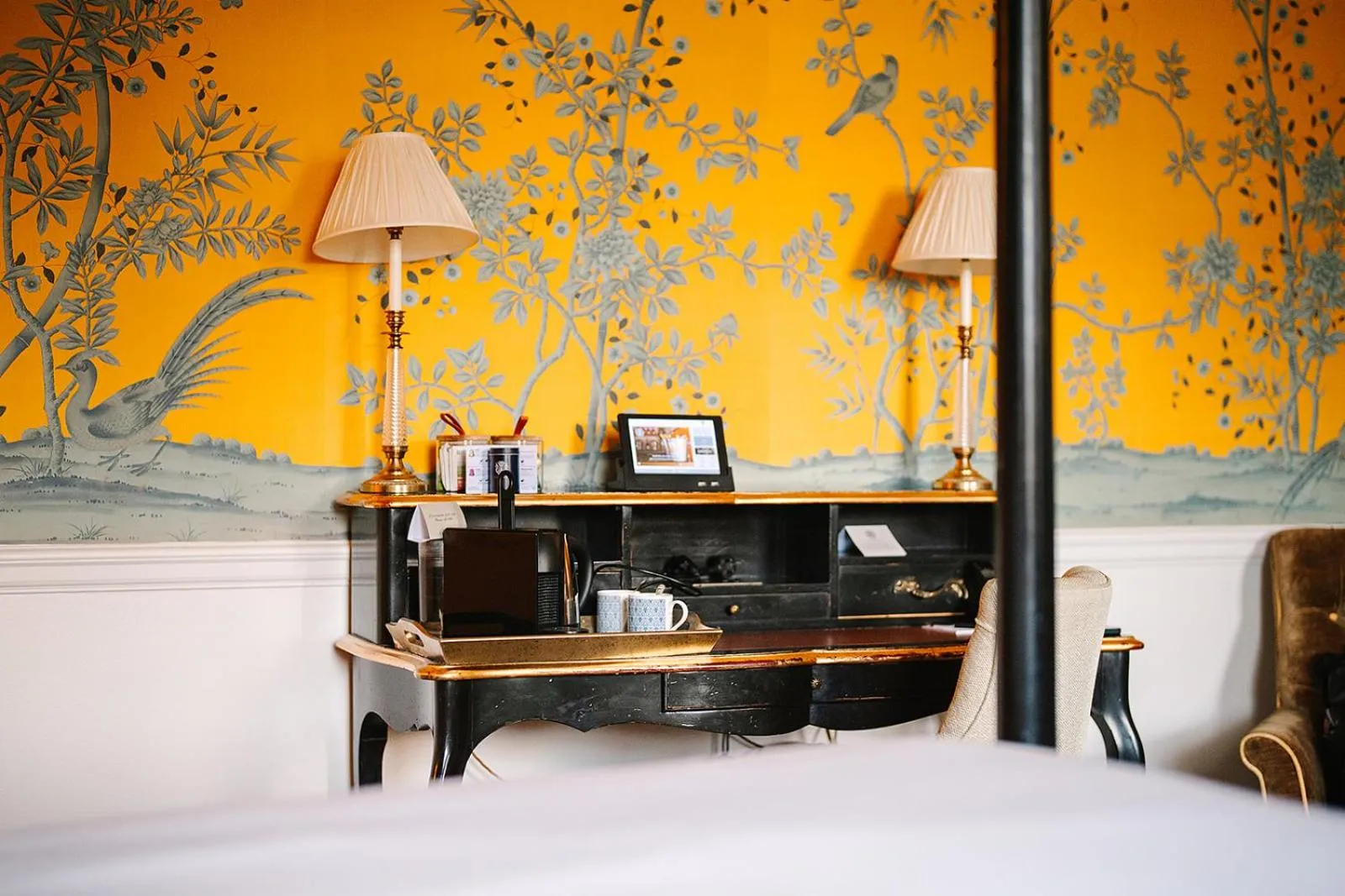 Bedroom, Bed in Cliveden House - an Iconic Luxury Hotel