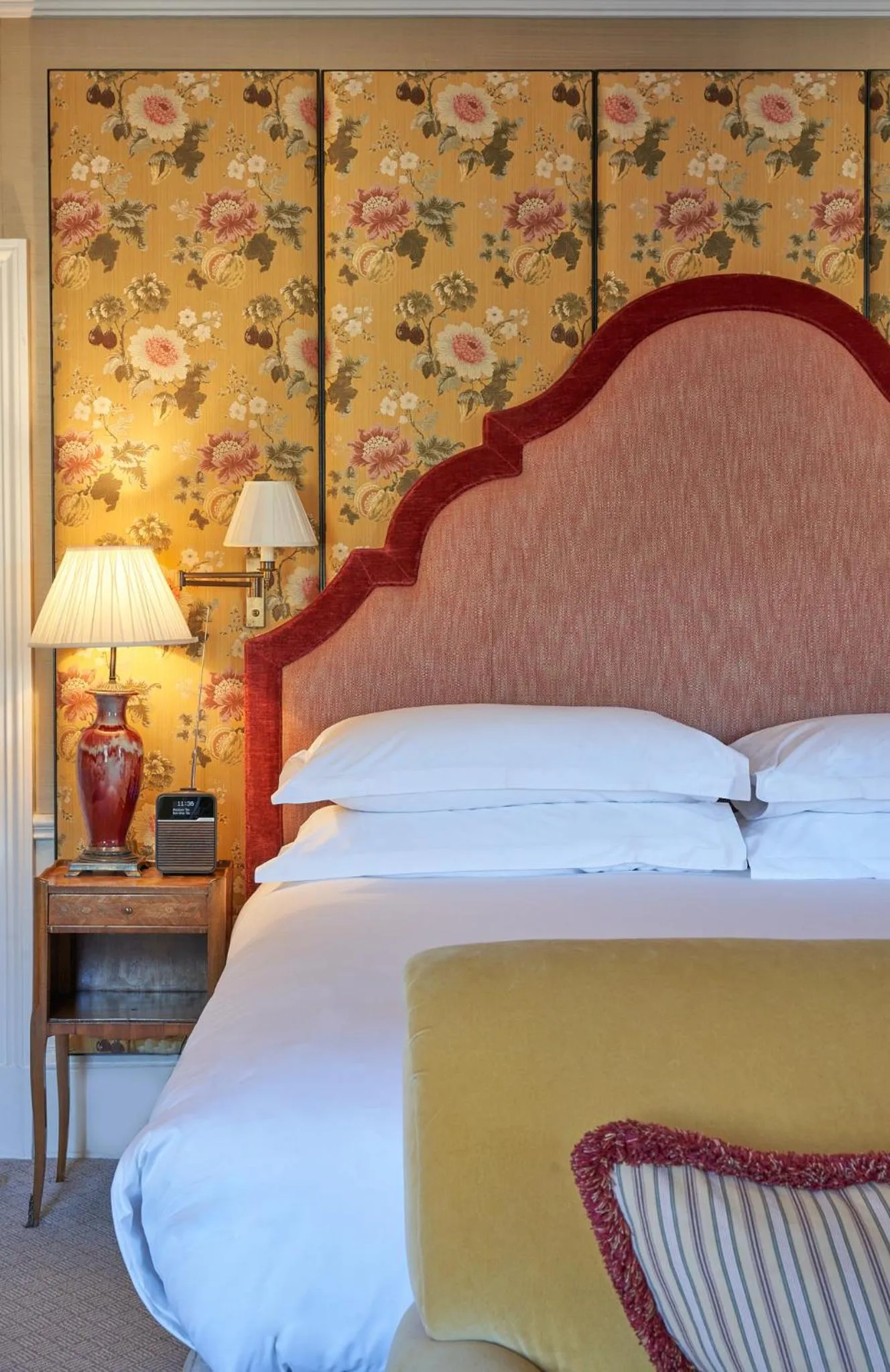 Bed in Cliveden House - an Iconic Luxury Hotel