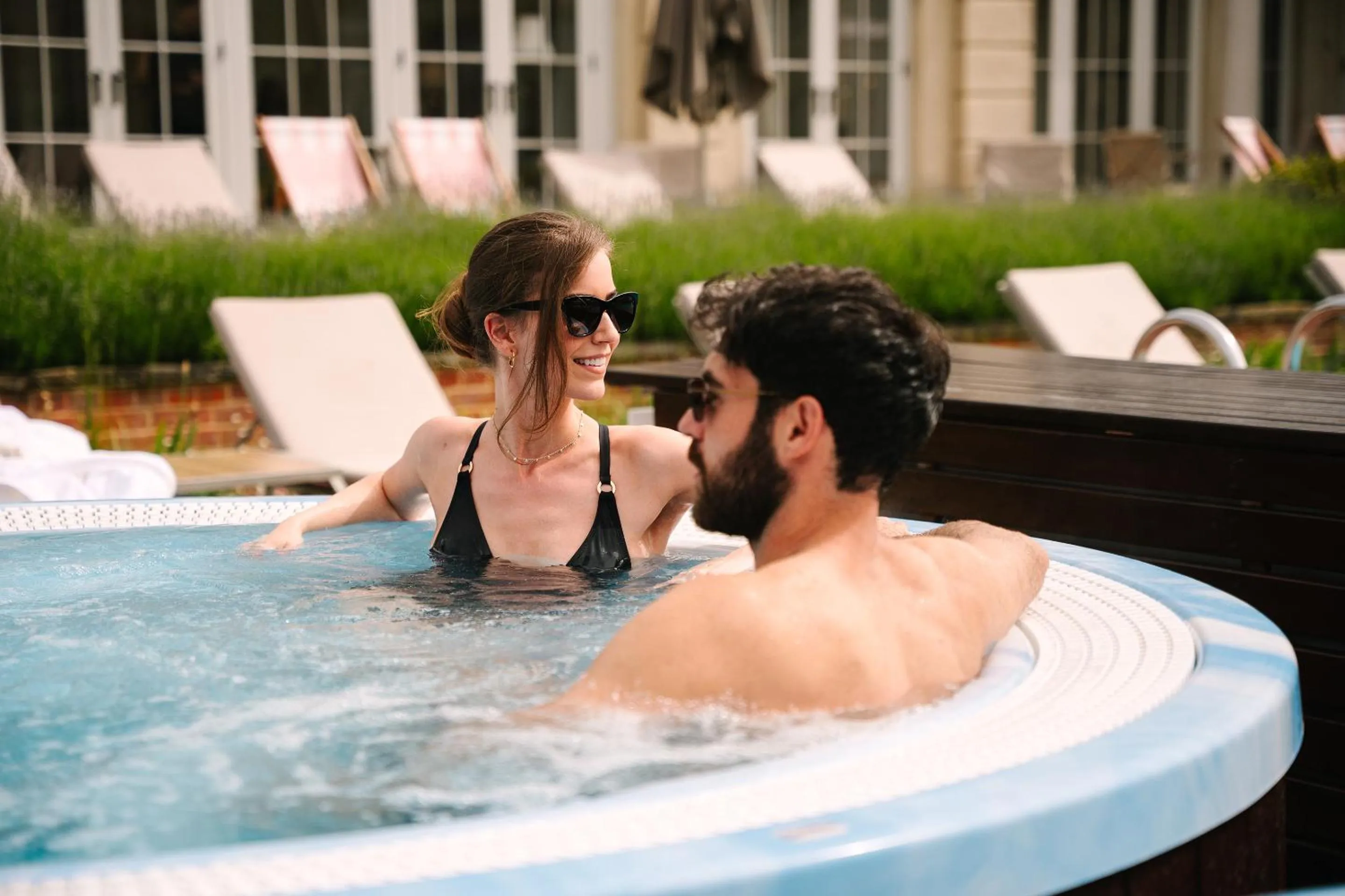 Hot Tub in Cliveden House - an Iconic Luxury Hotel
