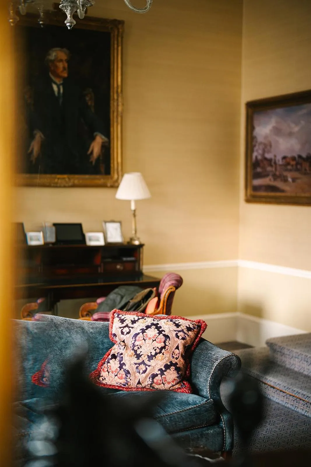 Living room in Cliveden House - an Iconic Luxury Hotel