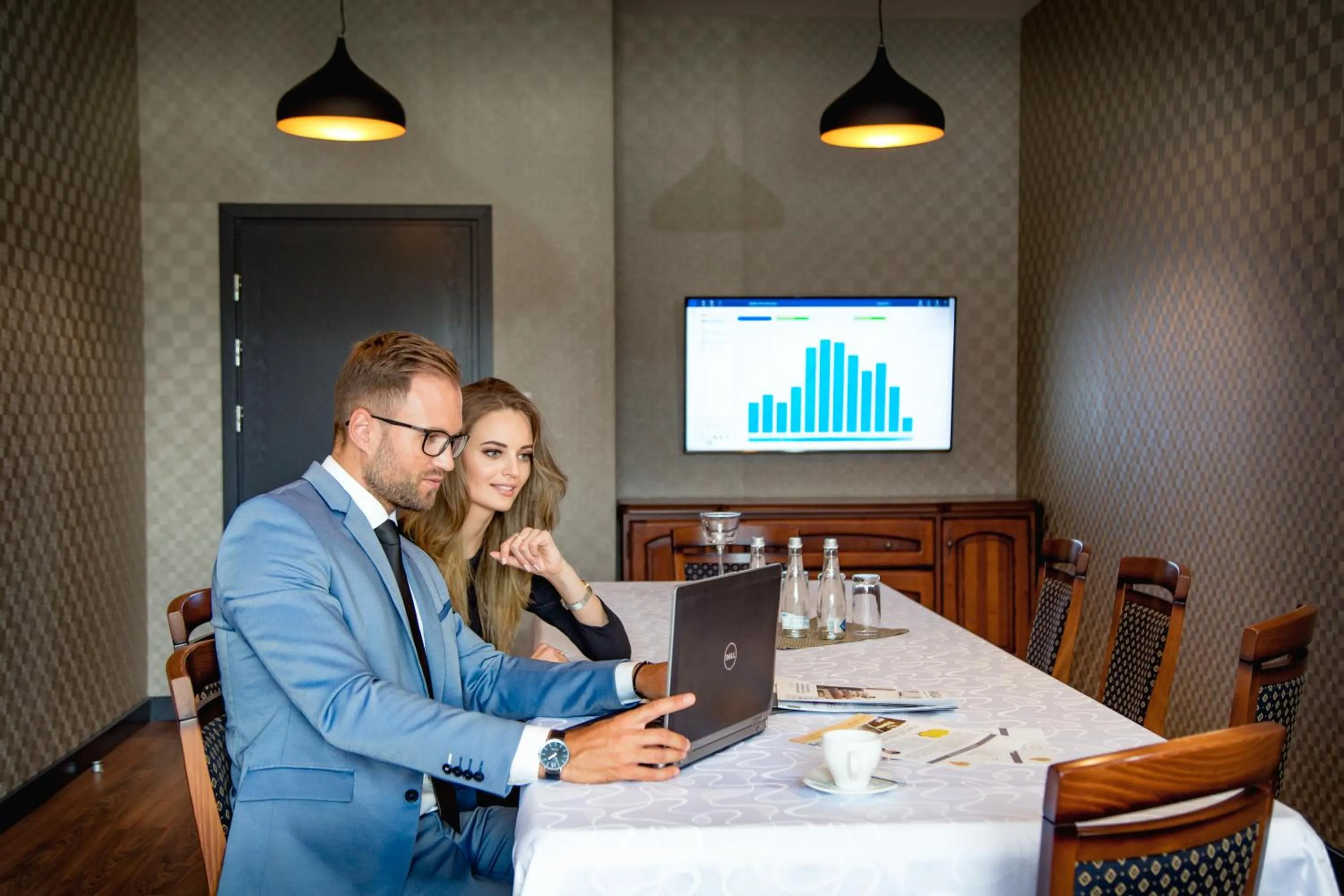 Communal lounge/ TV room in Hotel Rondo