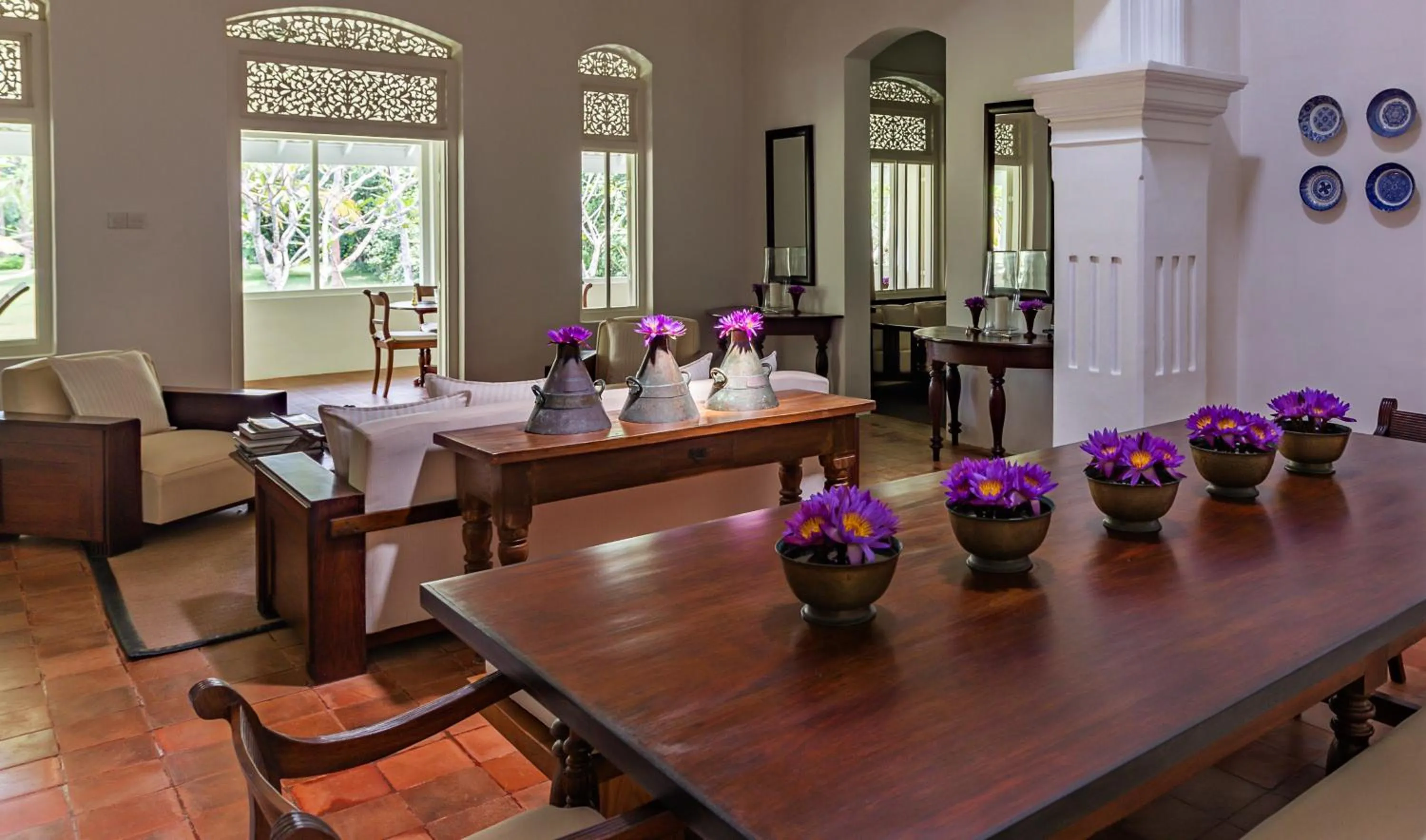 Living room in Nyne Hotels Rock Villa - Bentota