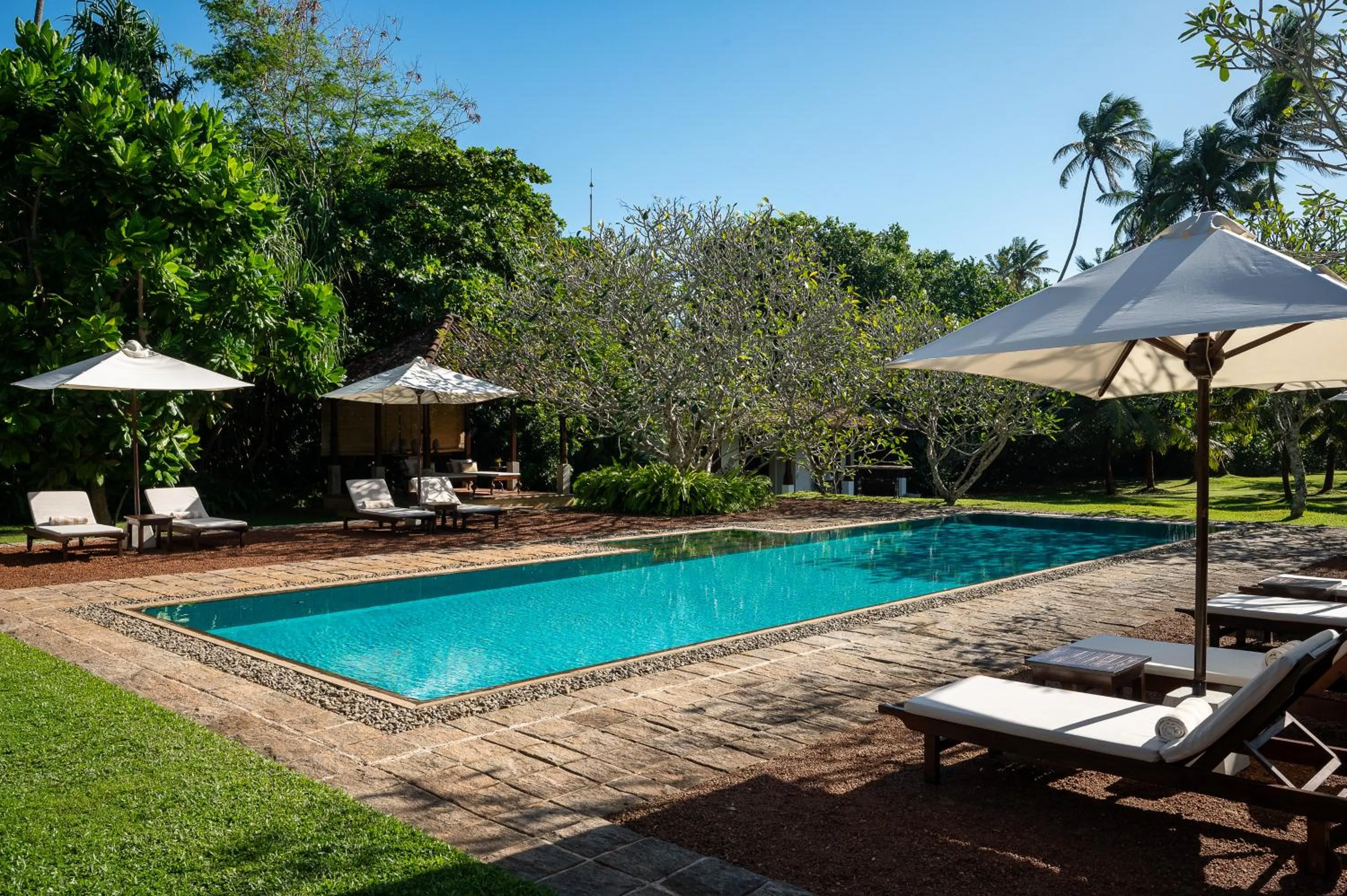Garden view in Nyne Hotels Rock Villa - Bentota