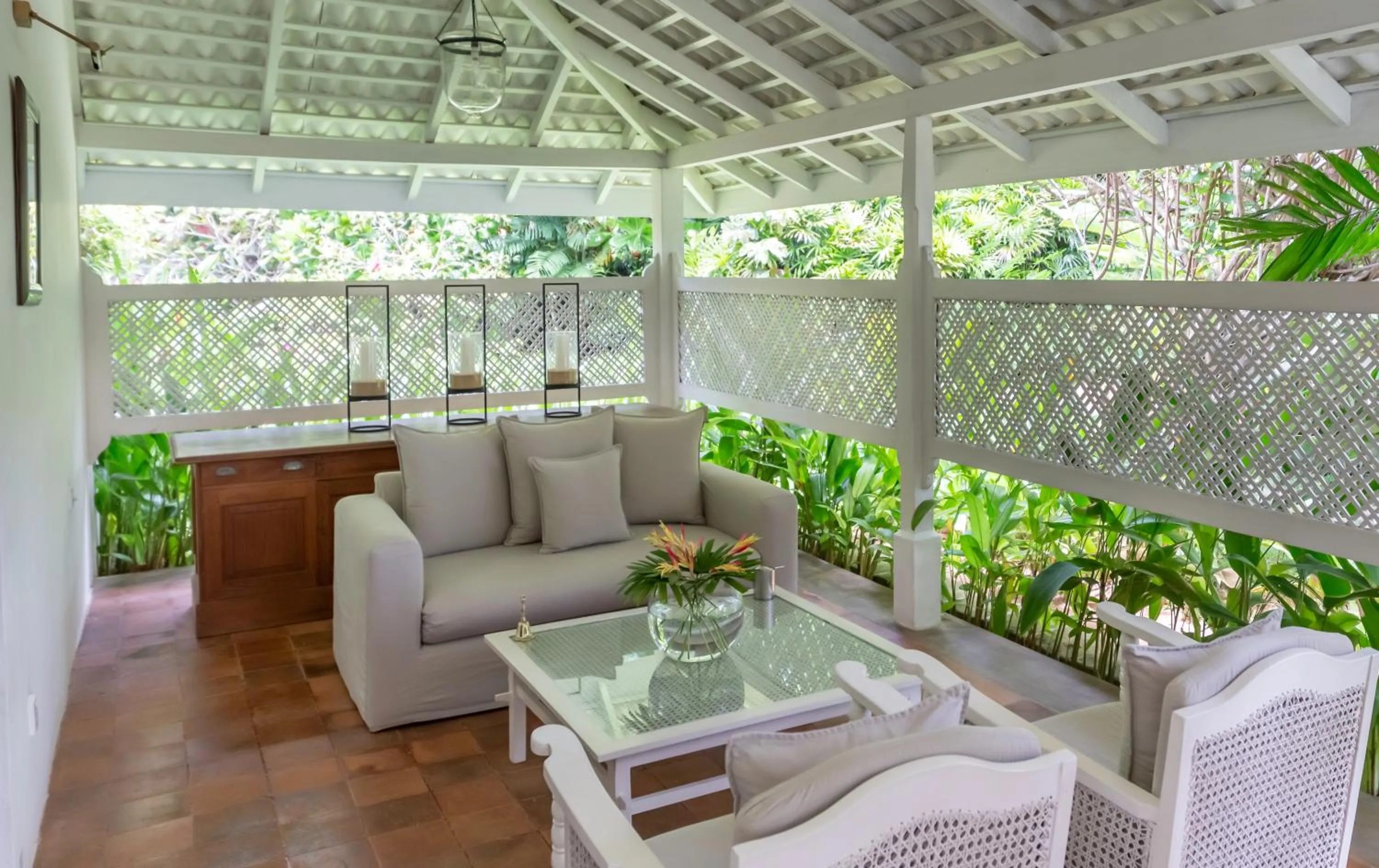 Living room in Nyne Hotels Rock Villa - Bentota