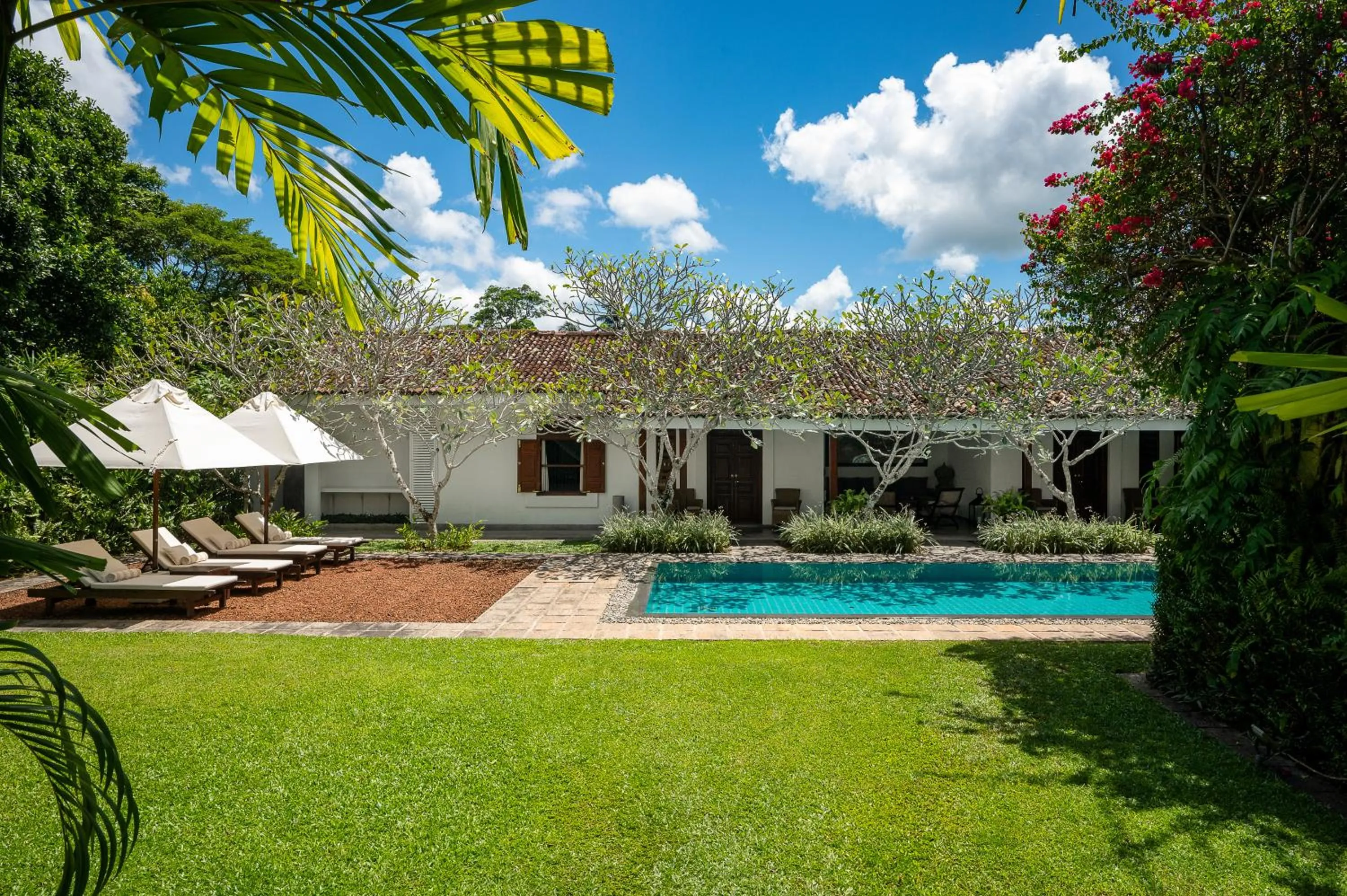 Garden in Nyne Hotels Rock Villa - Bentota