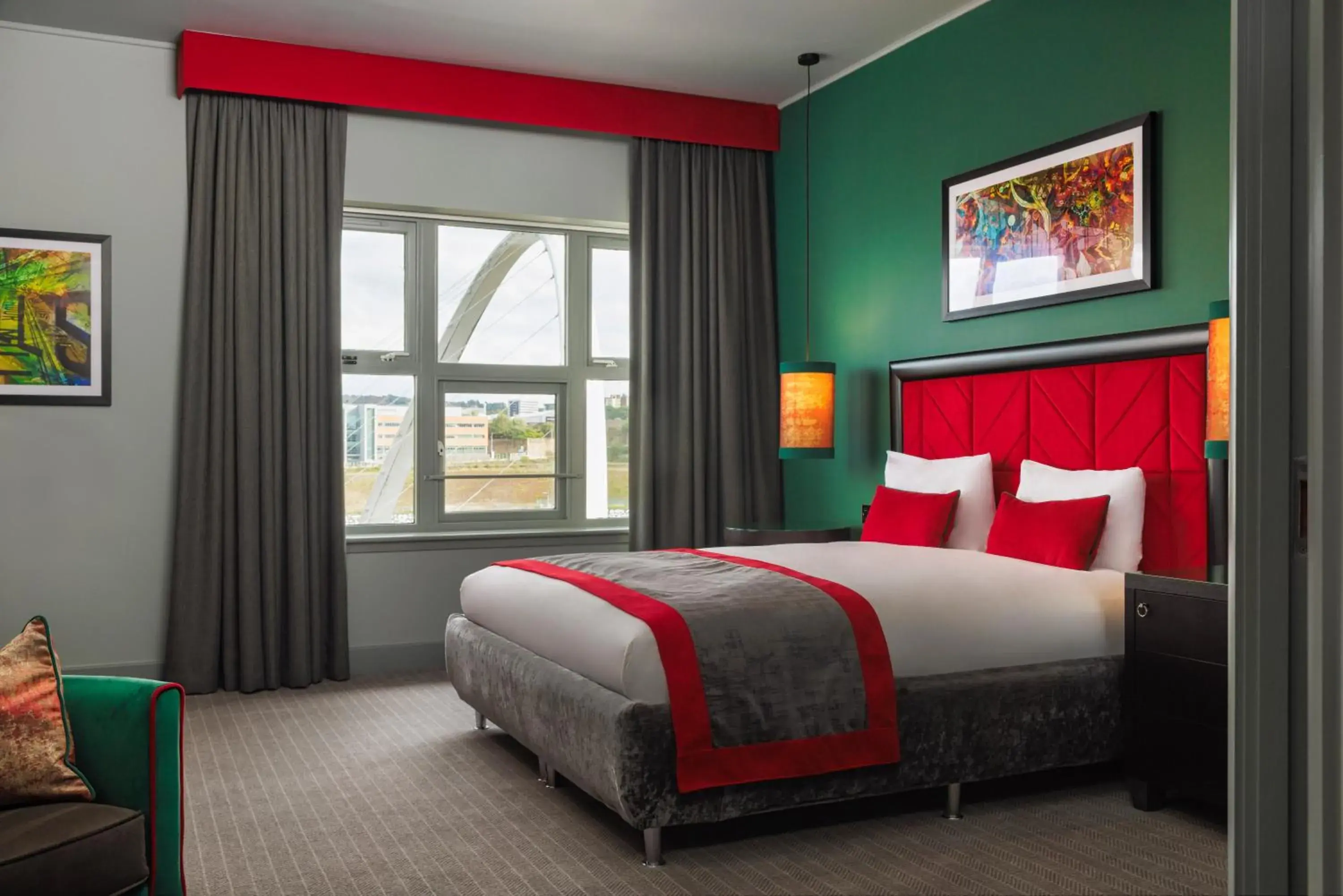 Bridge View Room in Malmaison Newcastle Bridge View Room in Malmaison Newcastle