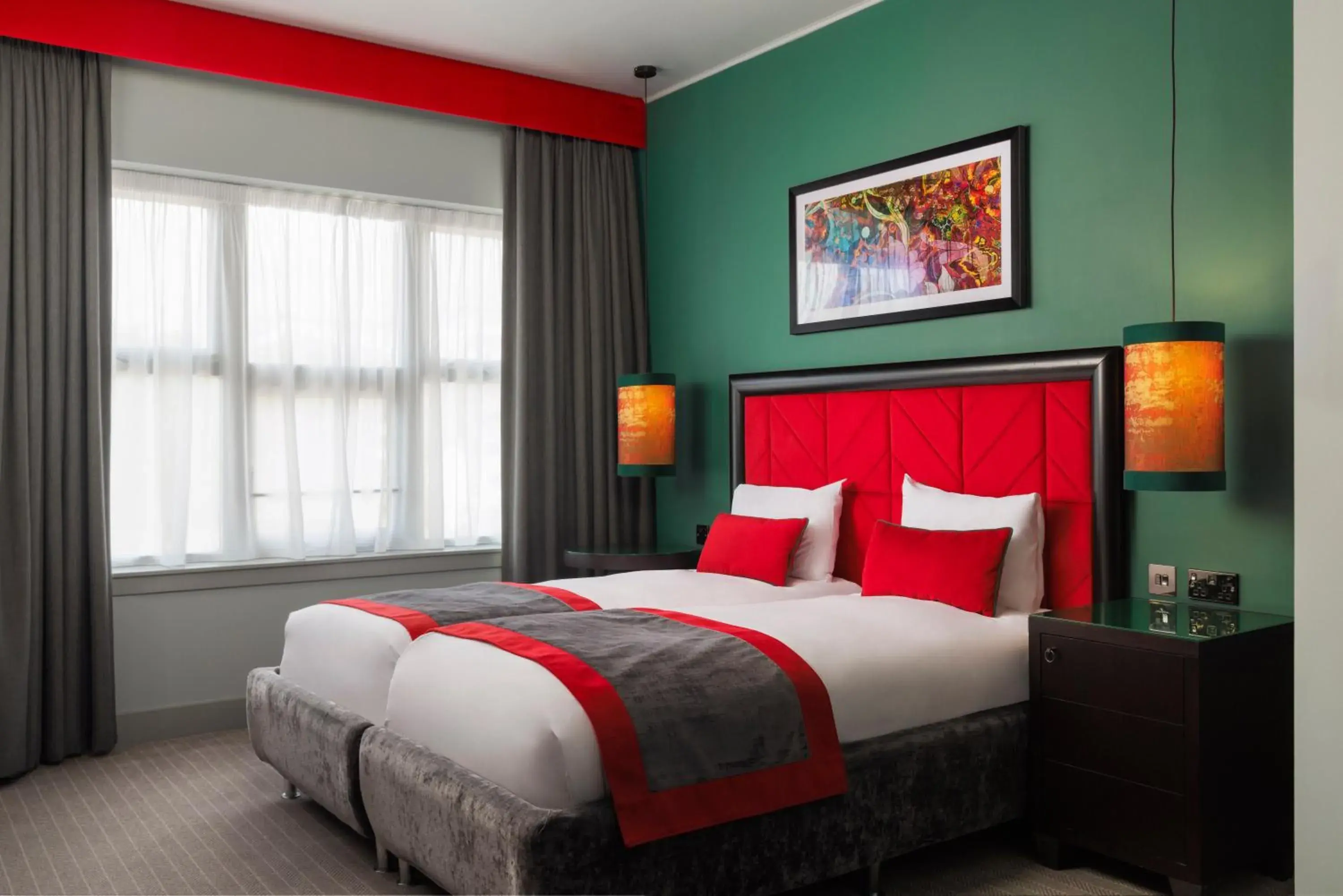 Standard Twin Room in Malmaison Newcastle Standard Twin Room in Malmaison Newcastle