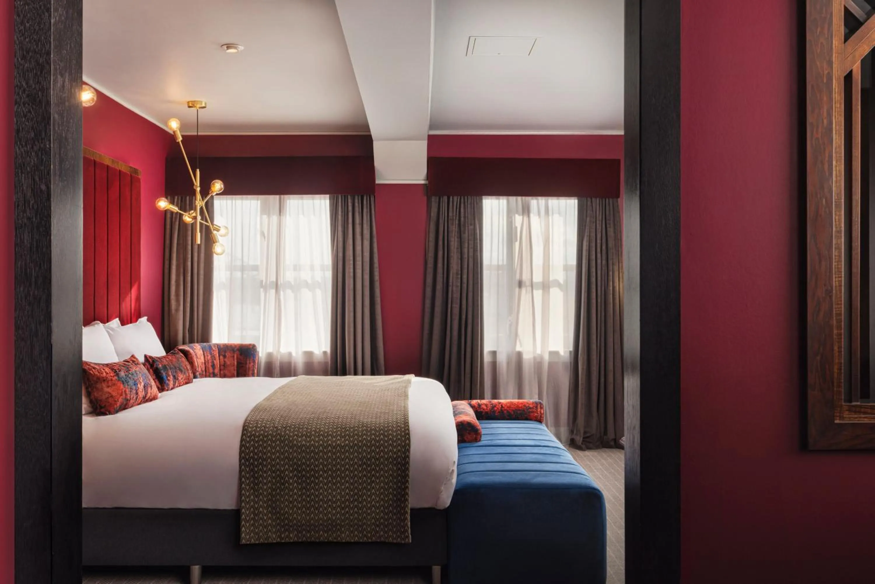 Bedroom, Bed in Malmaison Newcastle