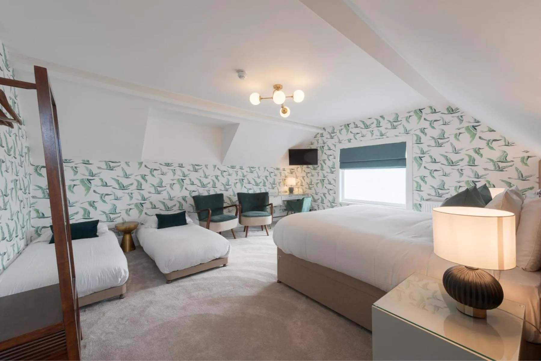 Photo of the whole room, Bed in Florence House Boutique Hotel and Restaurant