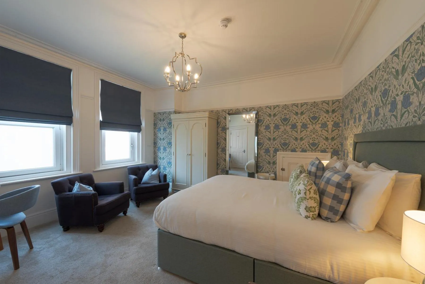 Decorative detail, Bed in Florence House Boutique Hotel and Restaurant