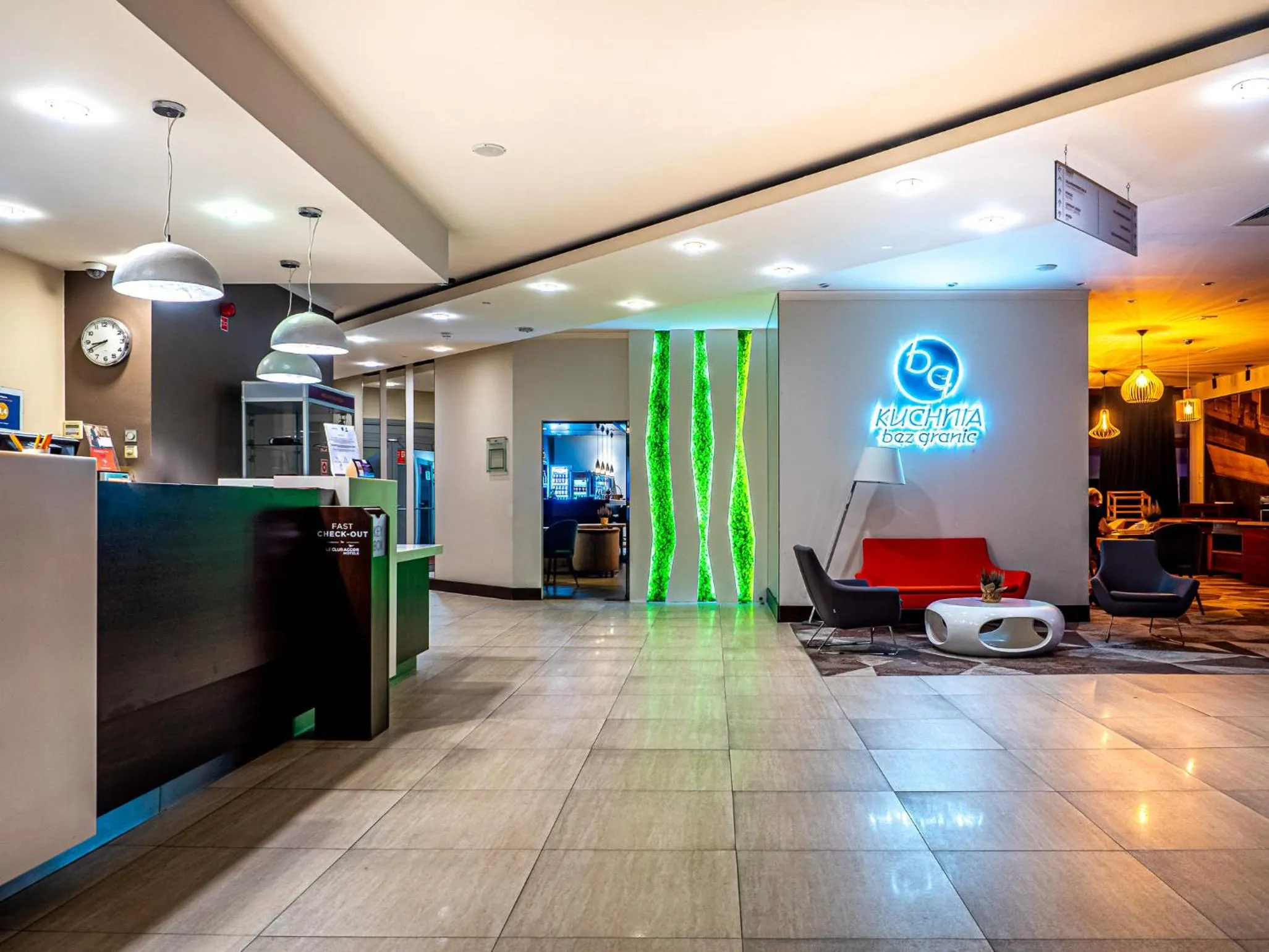 Lobby or reception in Mercure Cieszyn