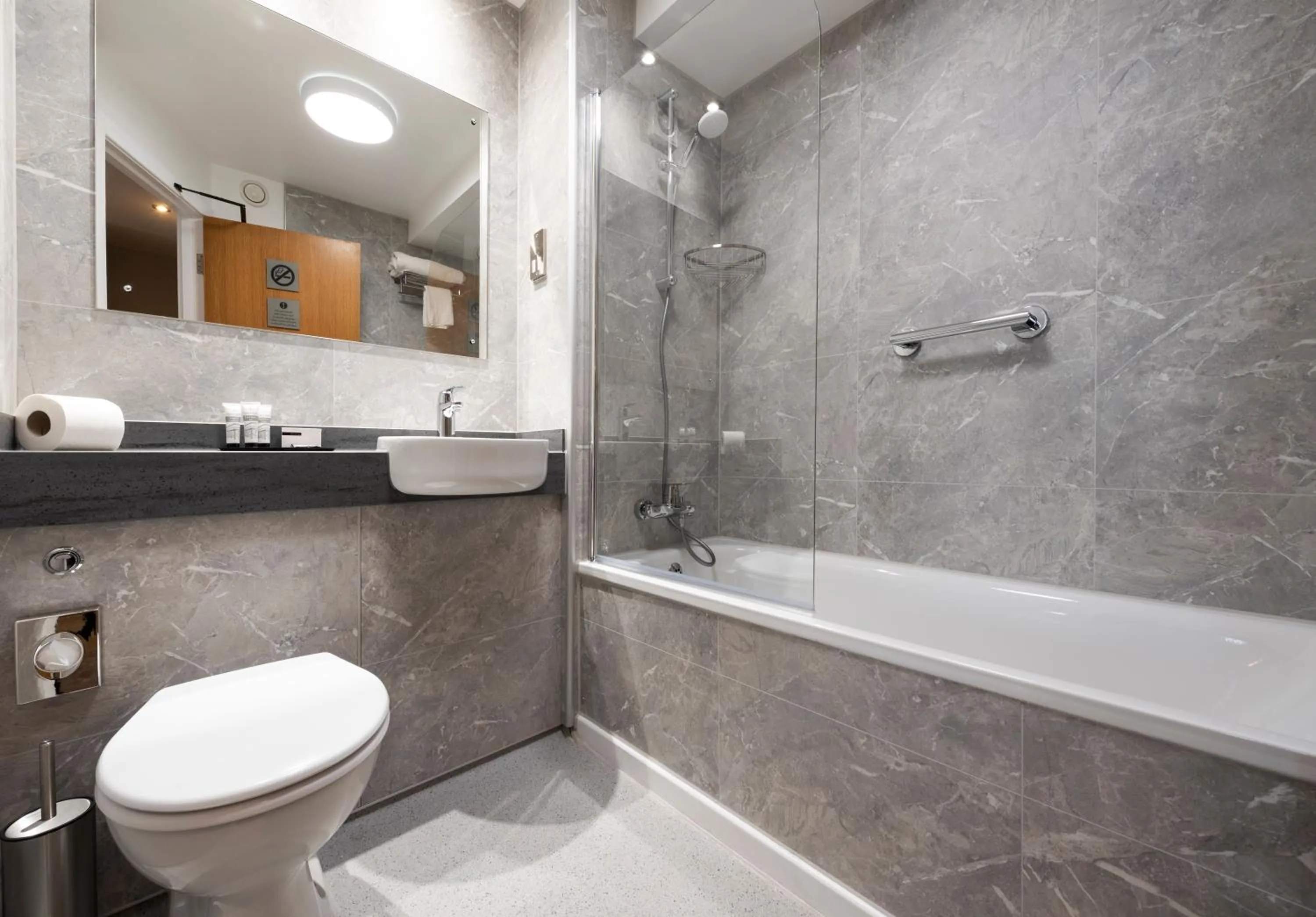 Toilet in Wilmslow Lodge