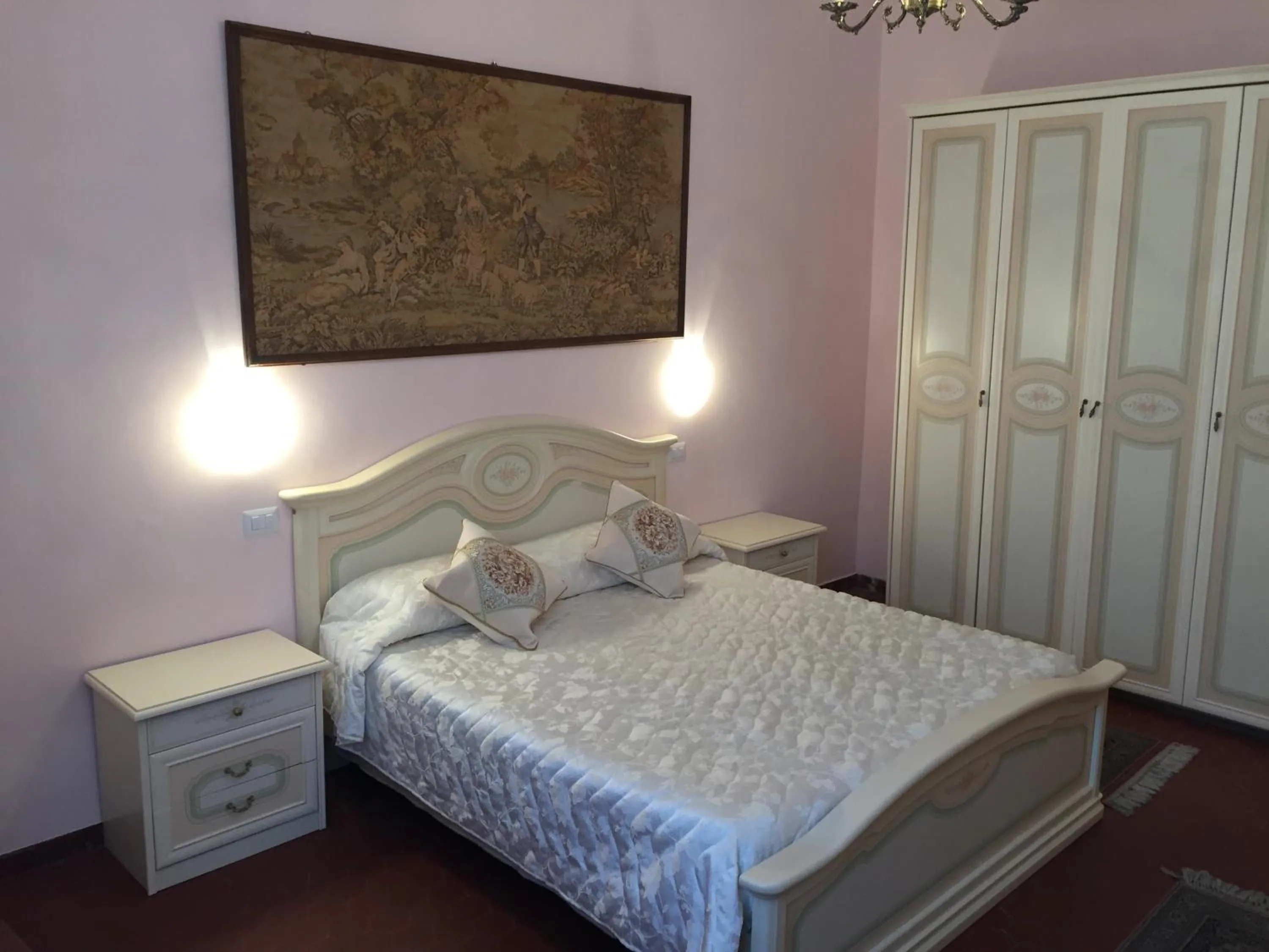 Shower, Bed in Casalbergo