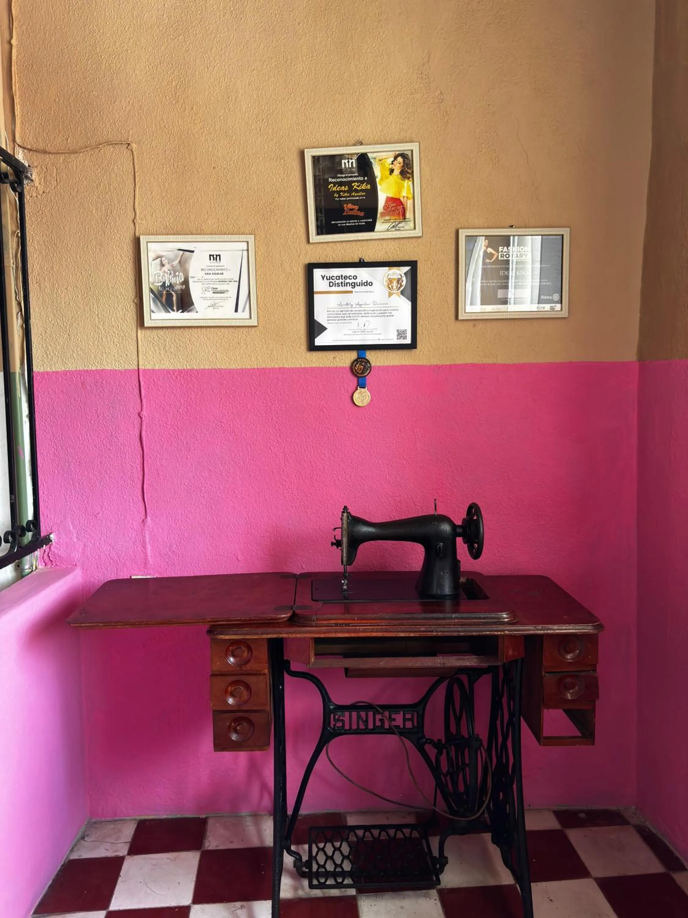Living room in Casona del Negro Aguilar