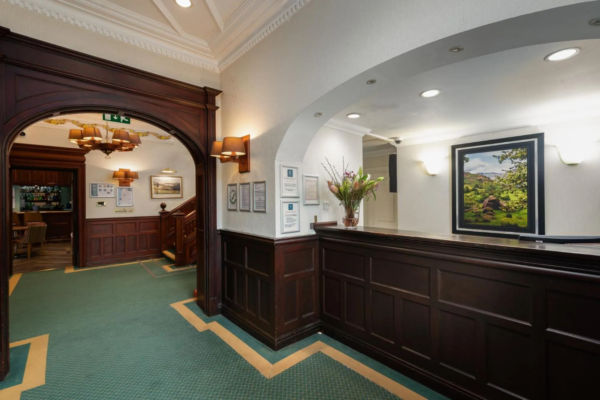 Lobby or reception in Windermere Manor Hotel