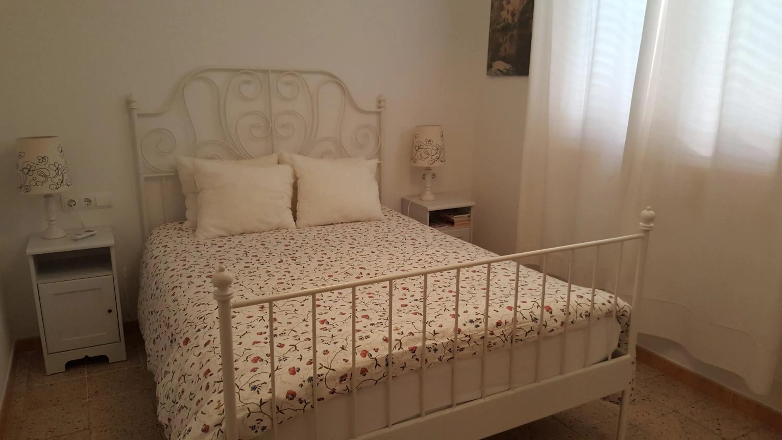 Bed in Apartamento Hector en Sitges