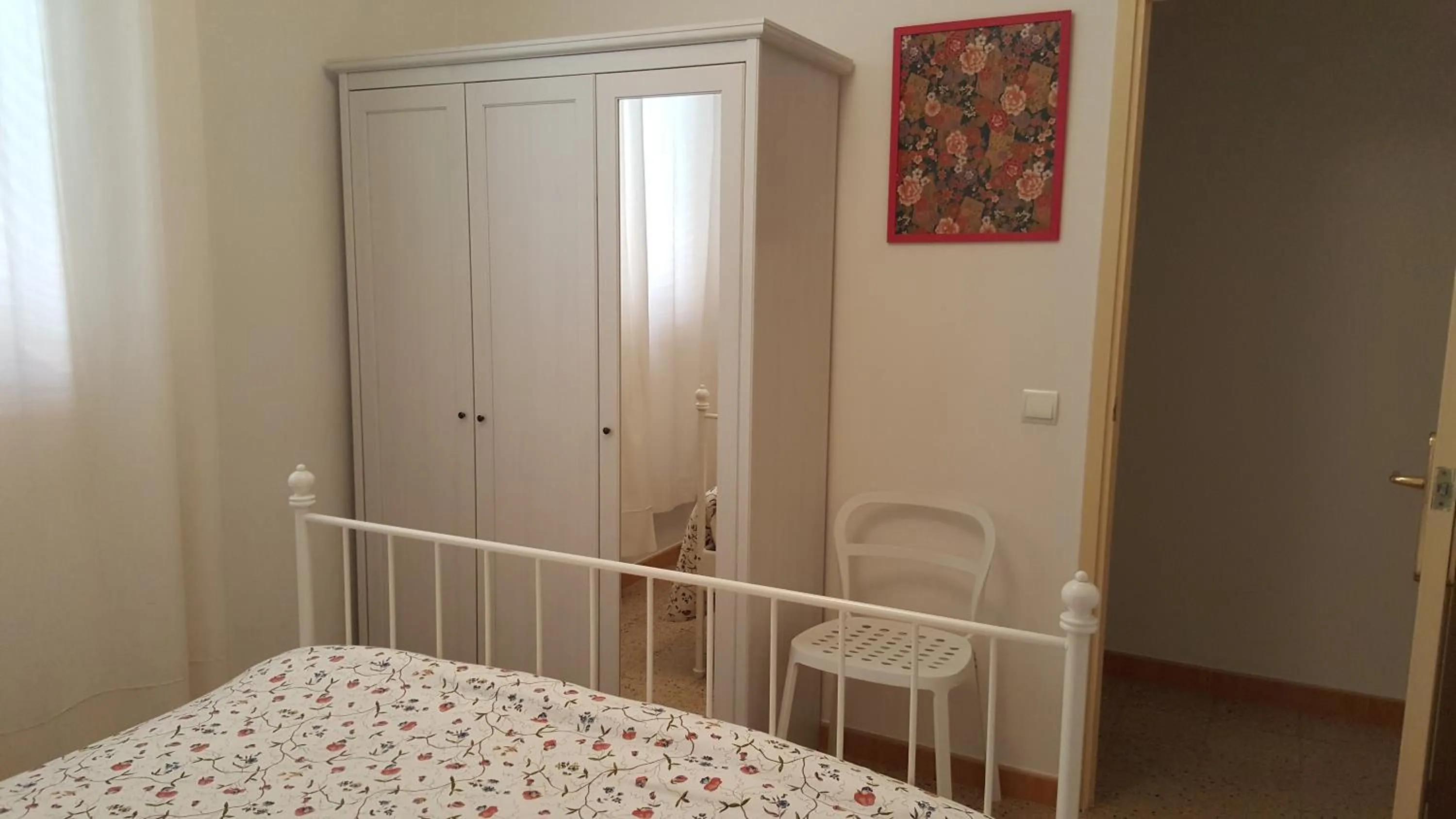 Bed in Apartamento Hector en Sitges