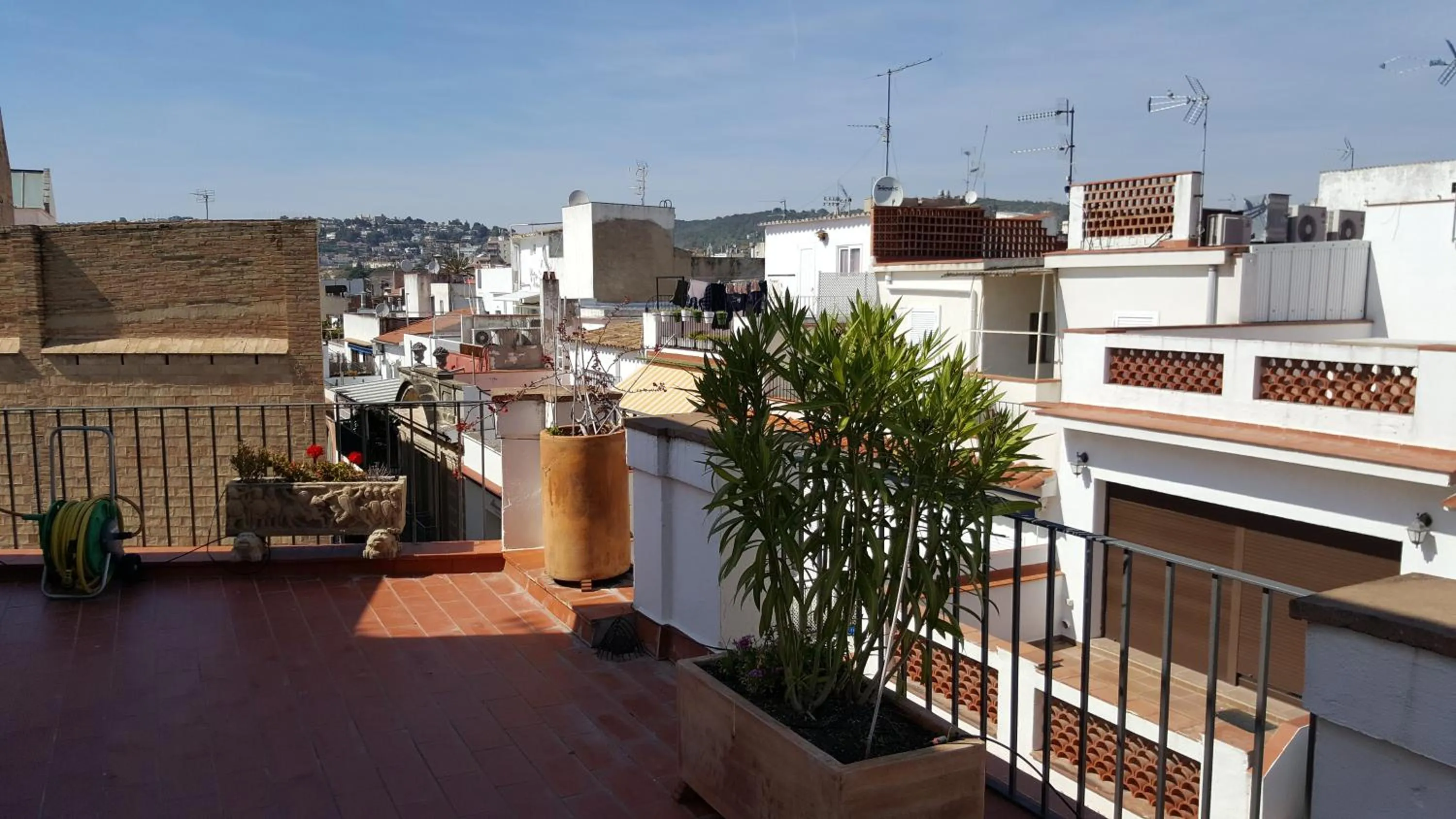 Balcony/Terrace in The Sky Attic Apartment