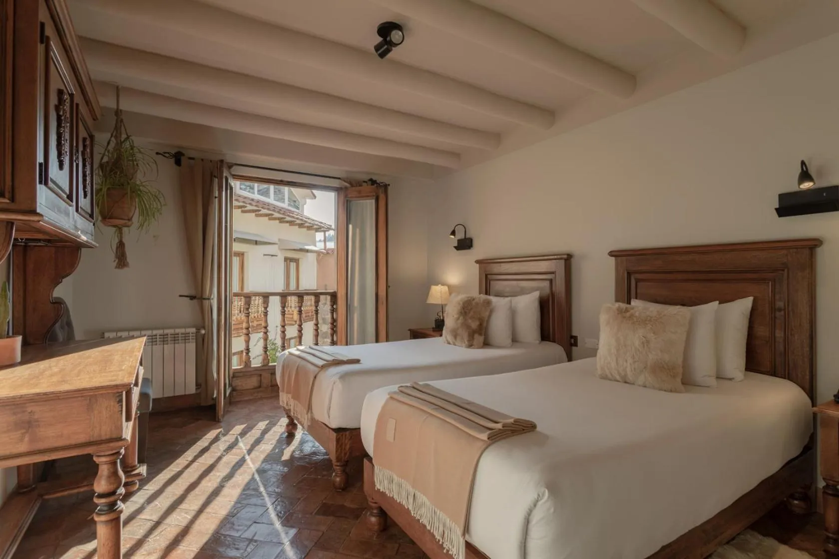 Bedroom, Bed in Antigua Casona San Blas