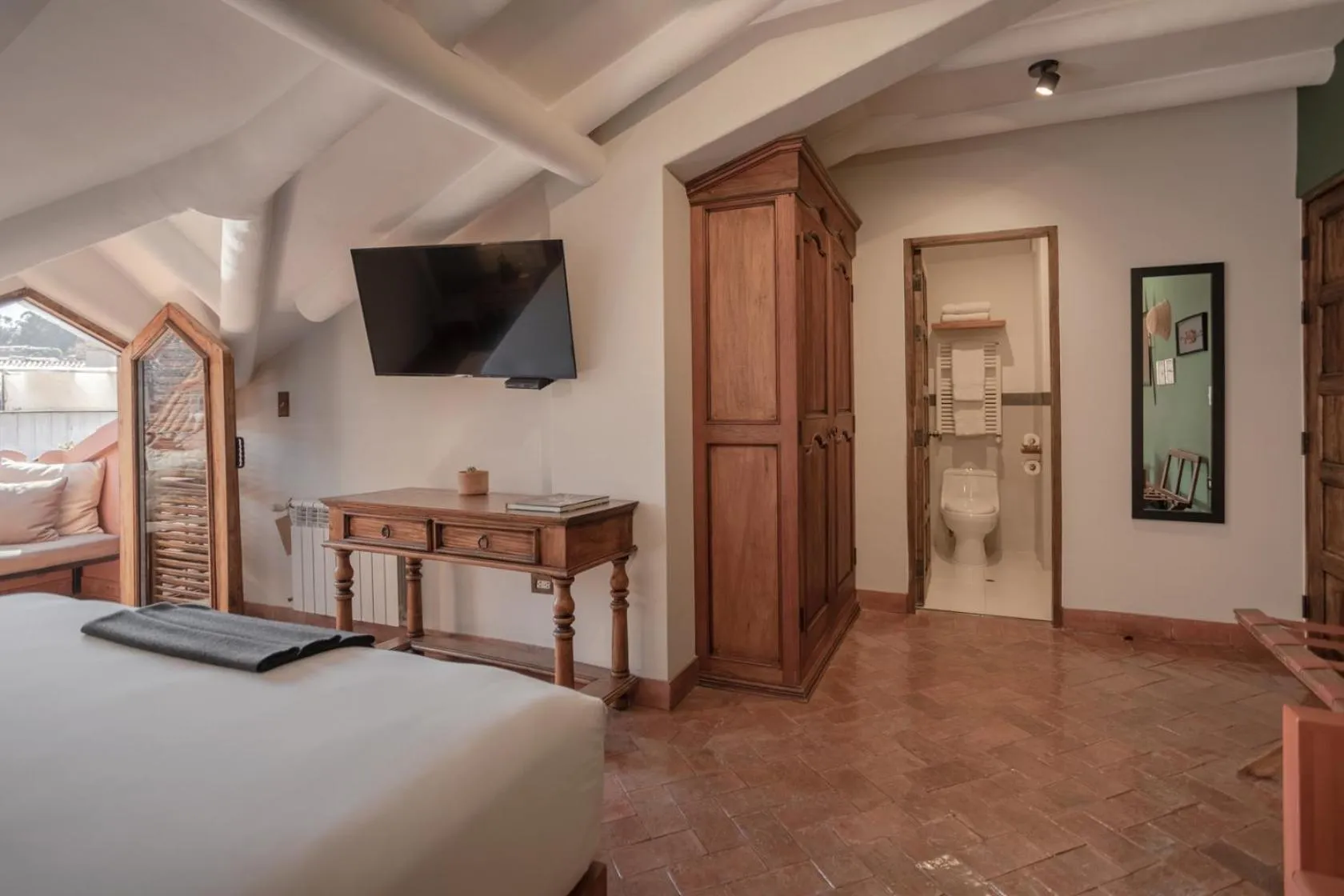 Bedroom, Bed in Antigua Casona San Blas