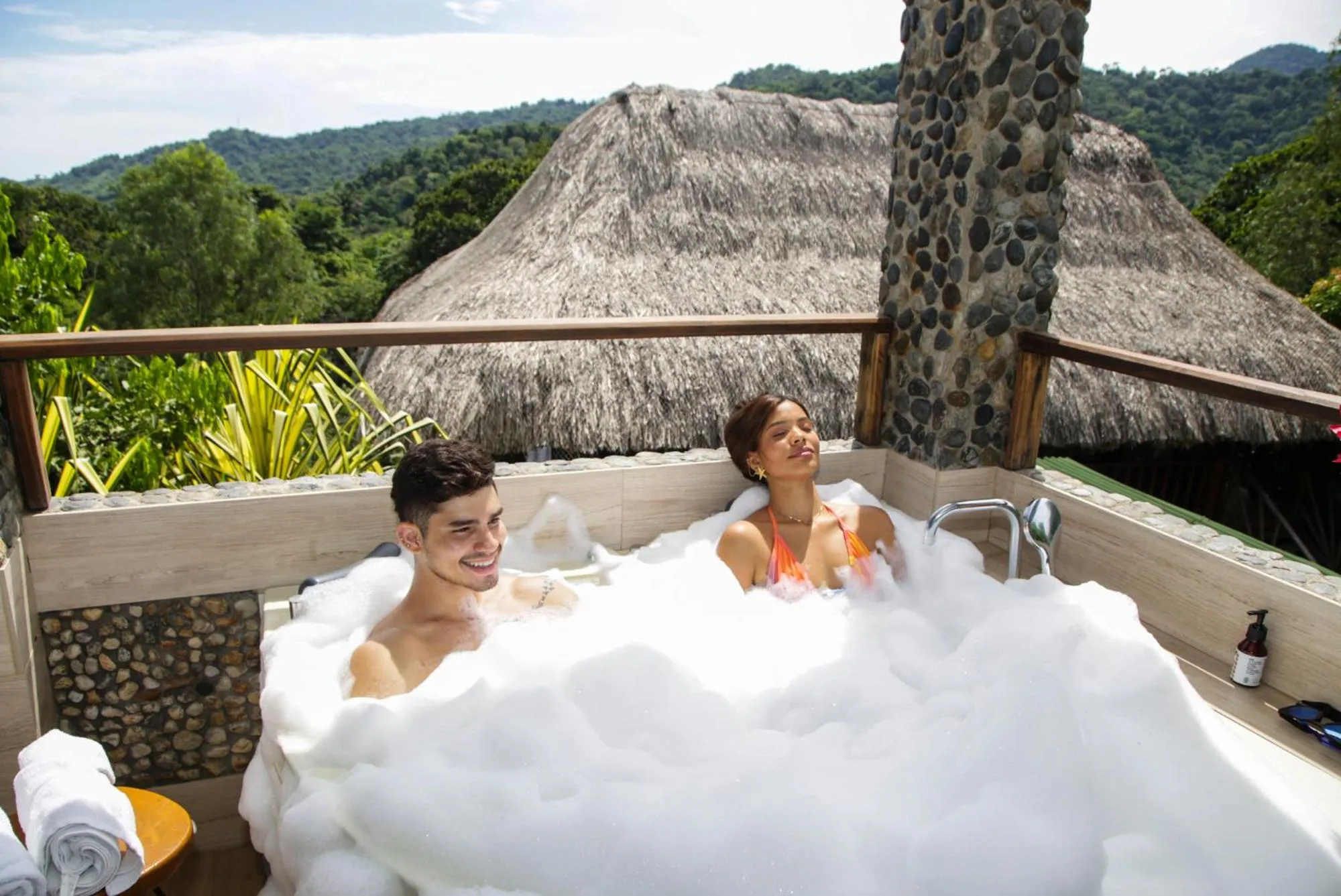 Hot Tub in Villa Tayrona