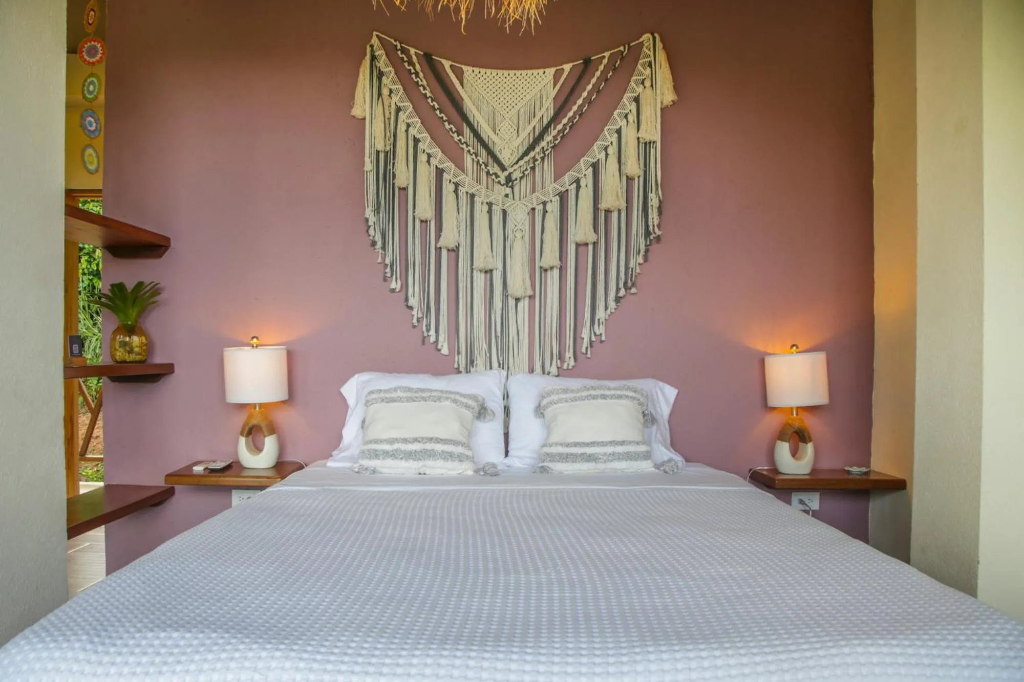 Bed in Villa Tayrona