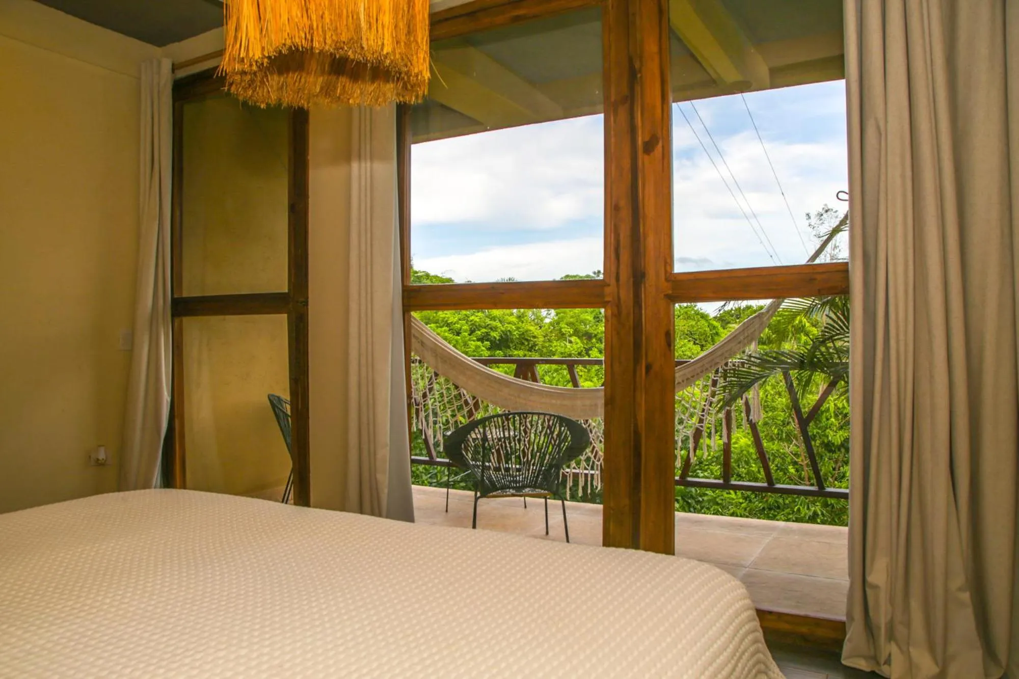 Balcony/Terrace, Bed in Villa Tayrona