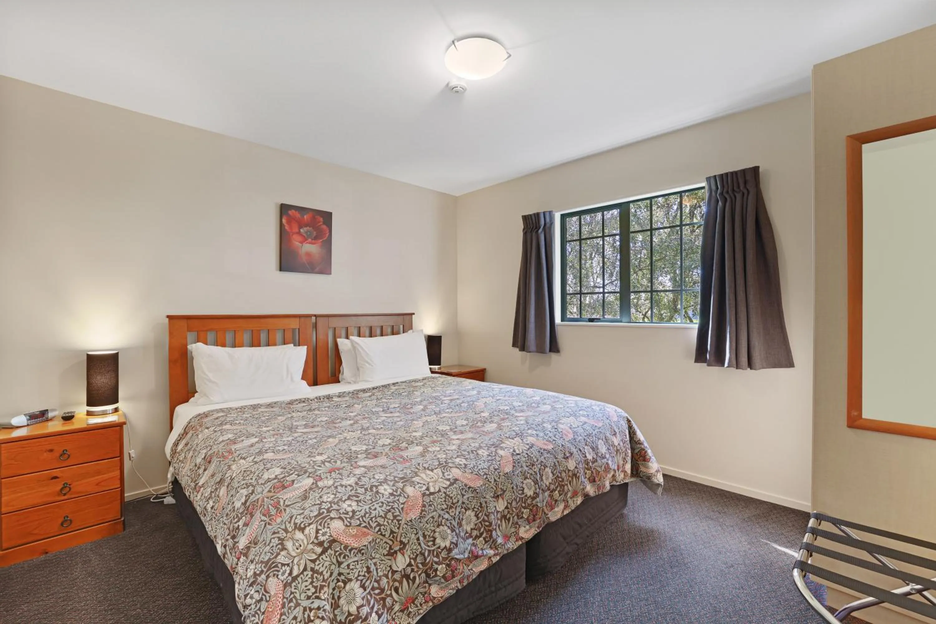 Bed in Denton Park Motel